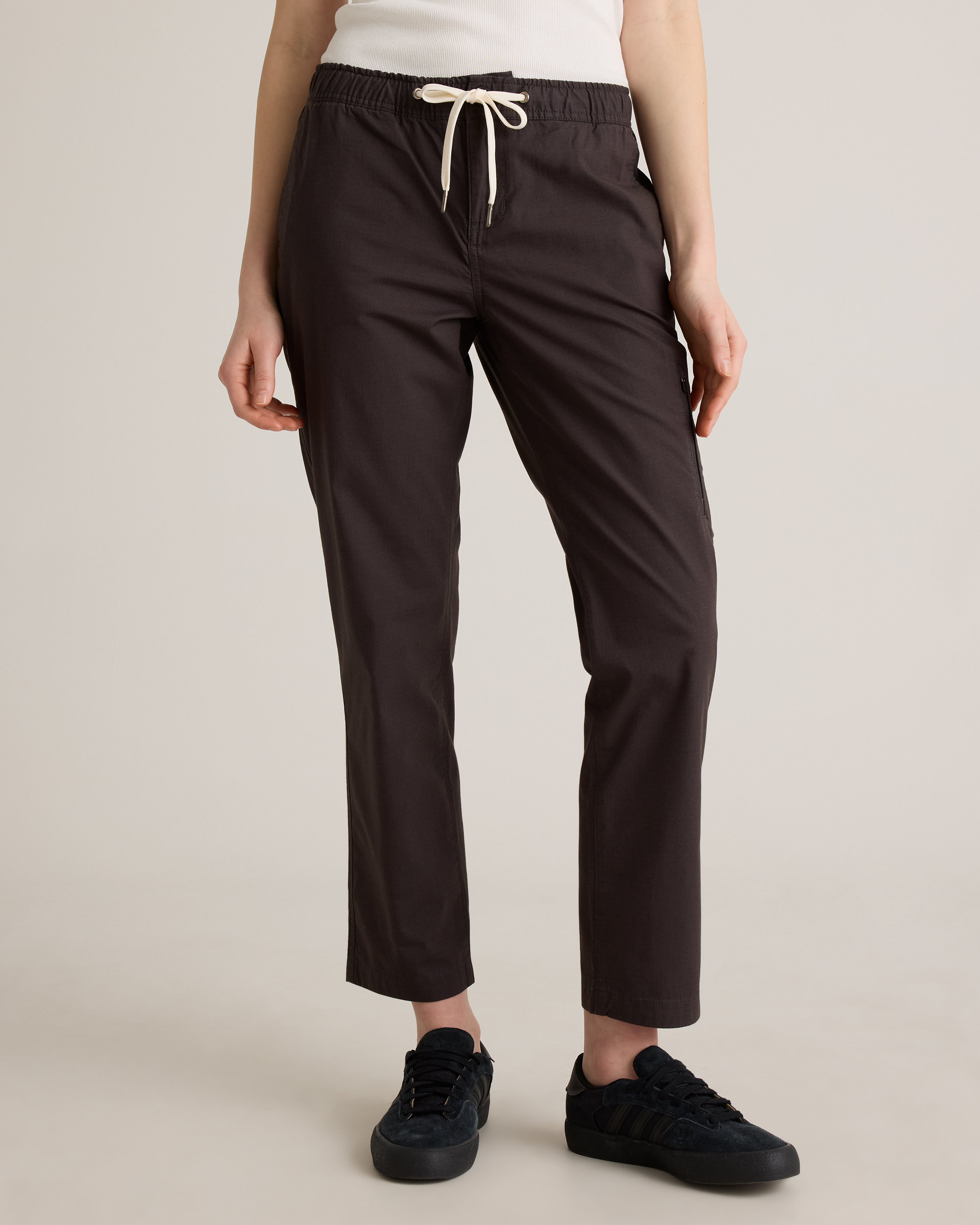 Organic Stretch Ripstop Straight Pants