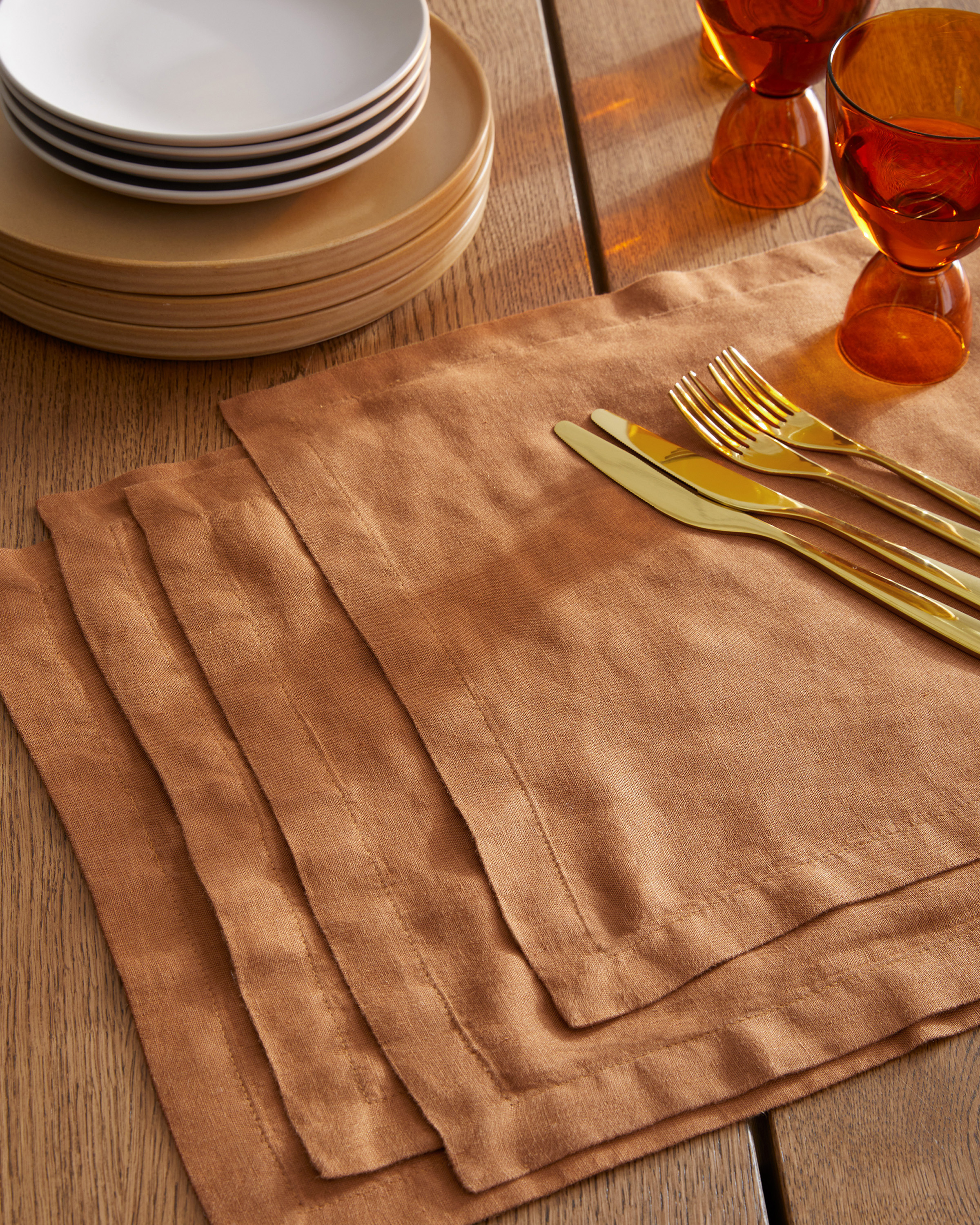 Placemats Linen Terracotta 399