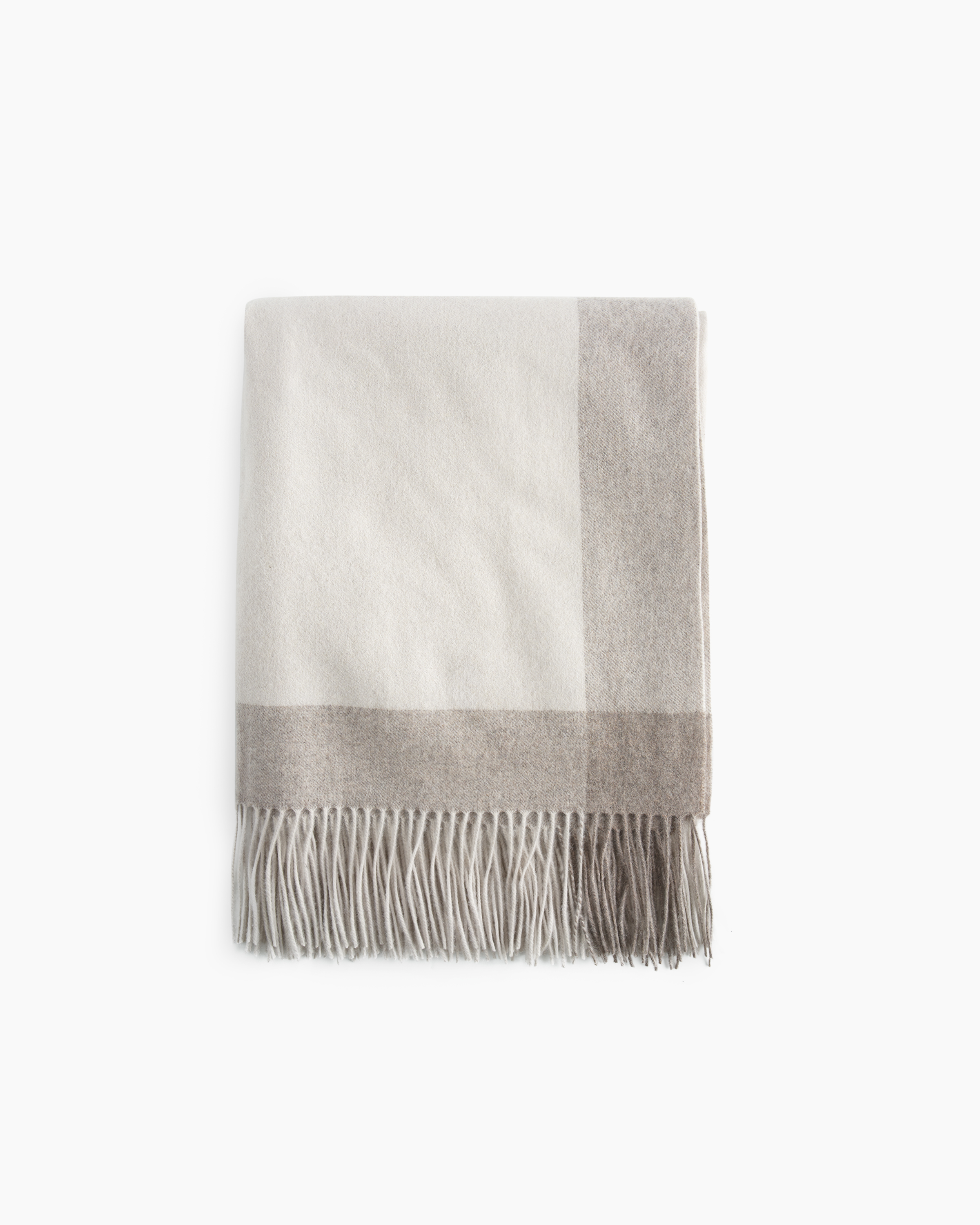 Cashmere Border Throw