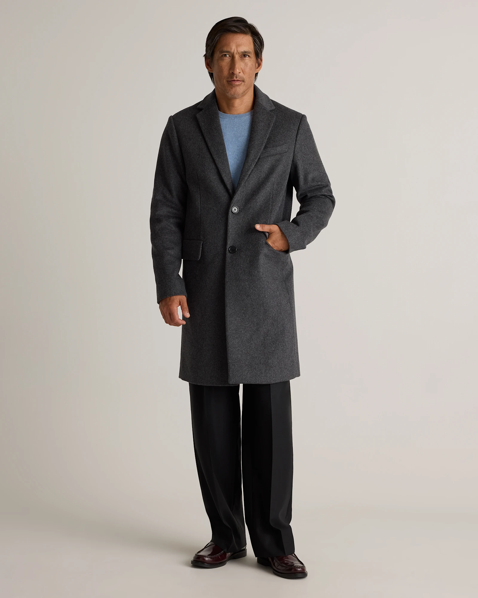 Italian Wool Overcoat