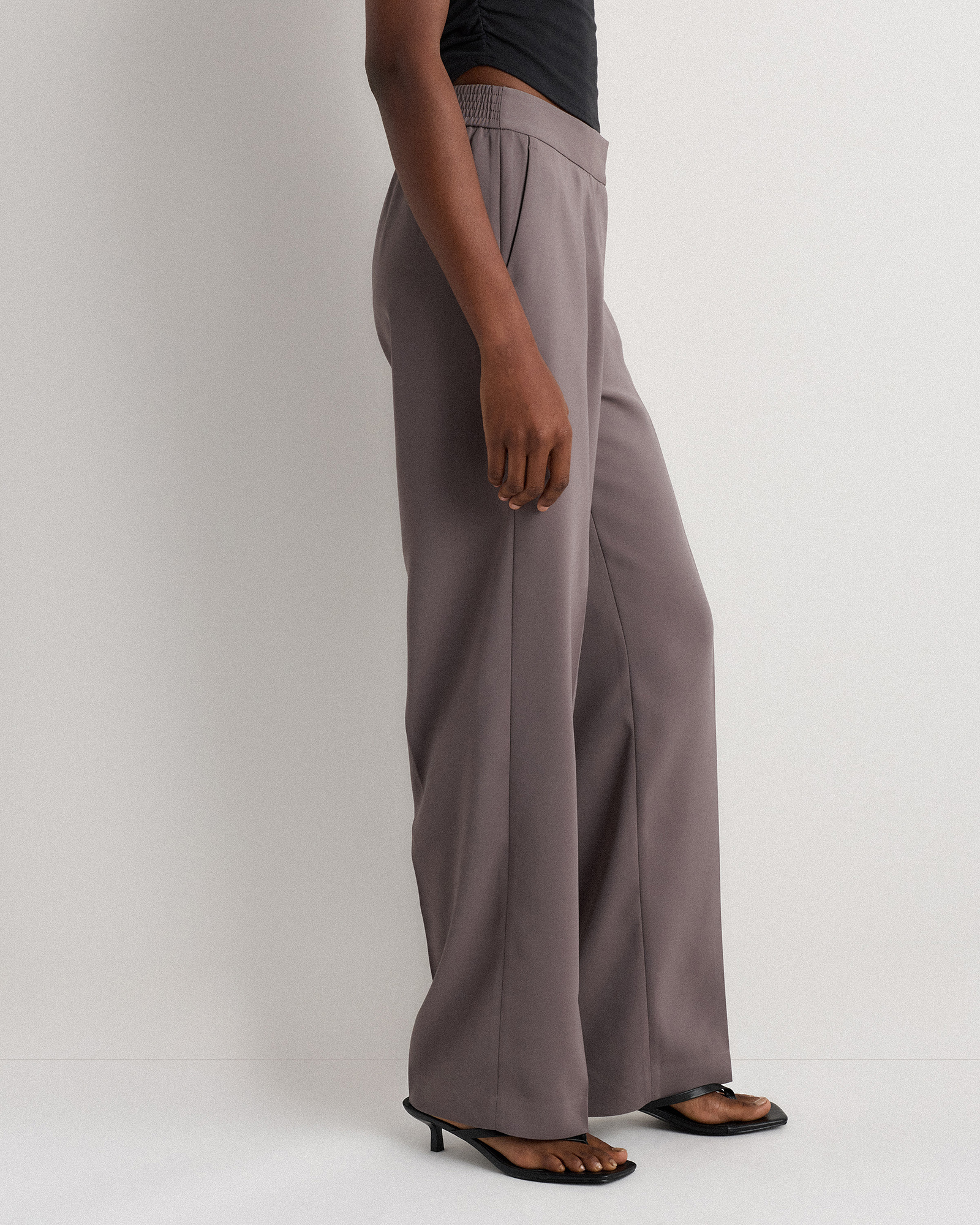 Stretch Crepe Classic Trouser Pants