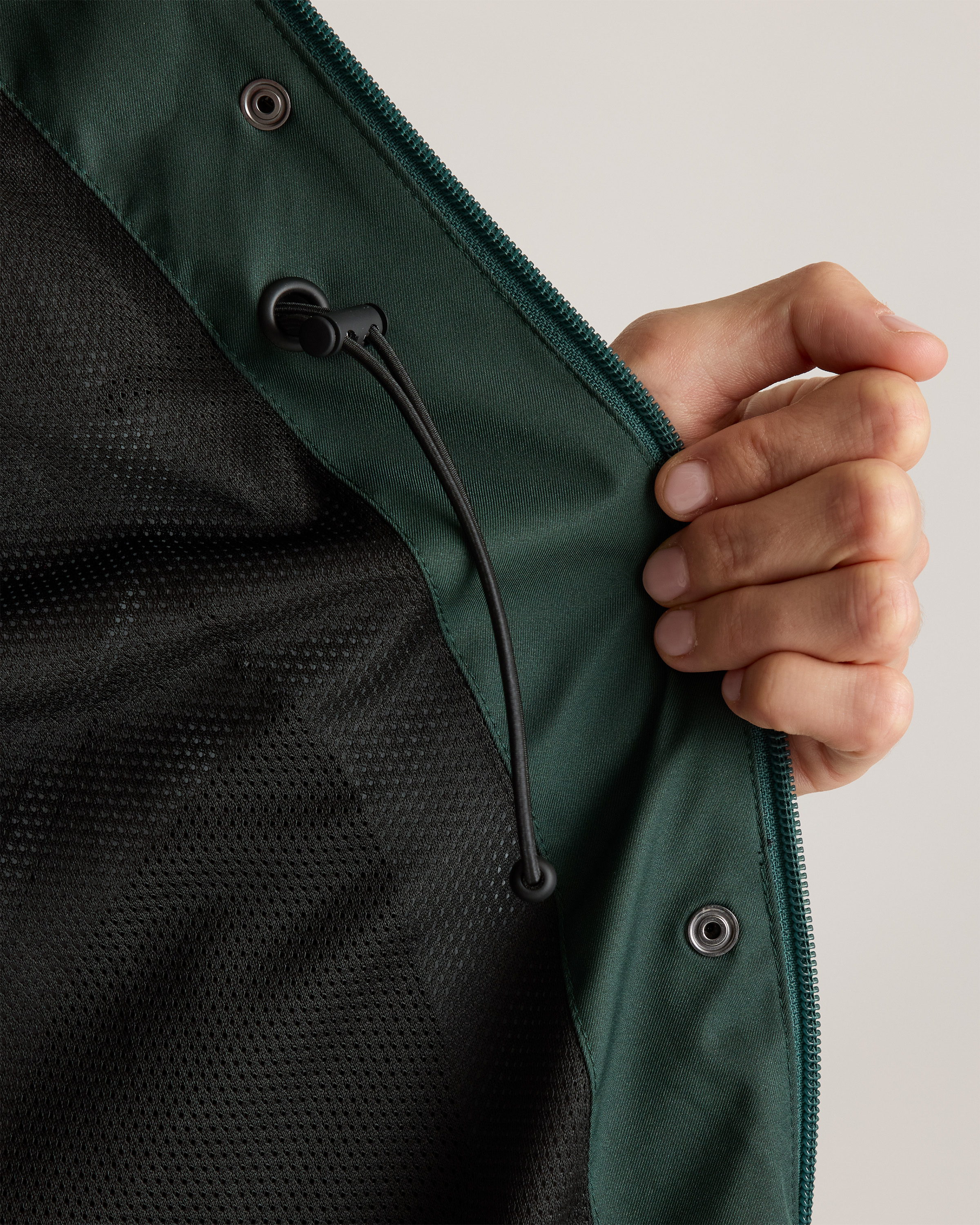 Weather Proof Rain Trench Coat in Dark Spruce