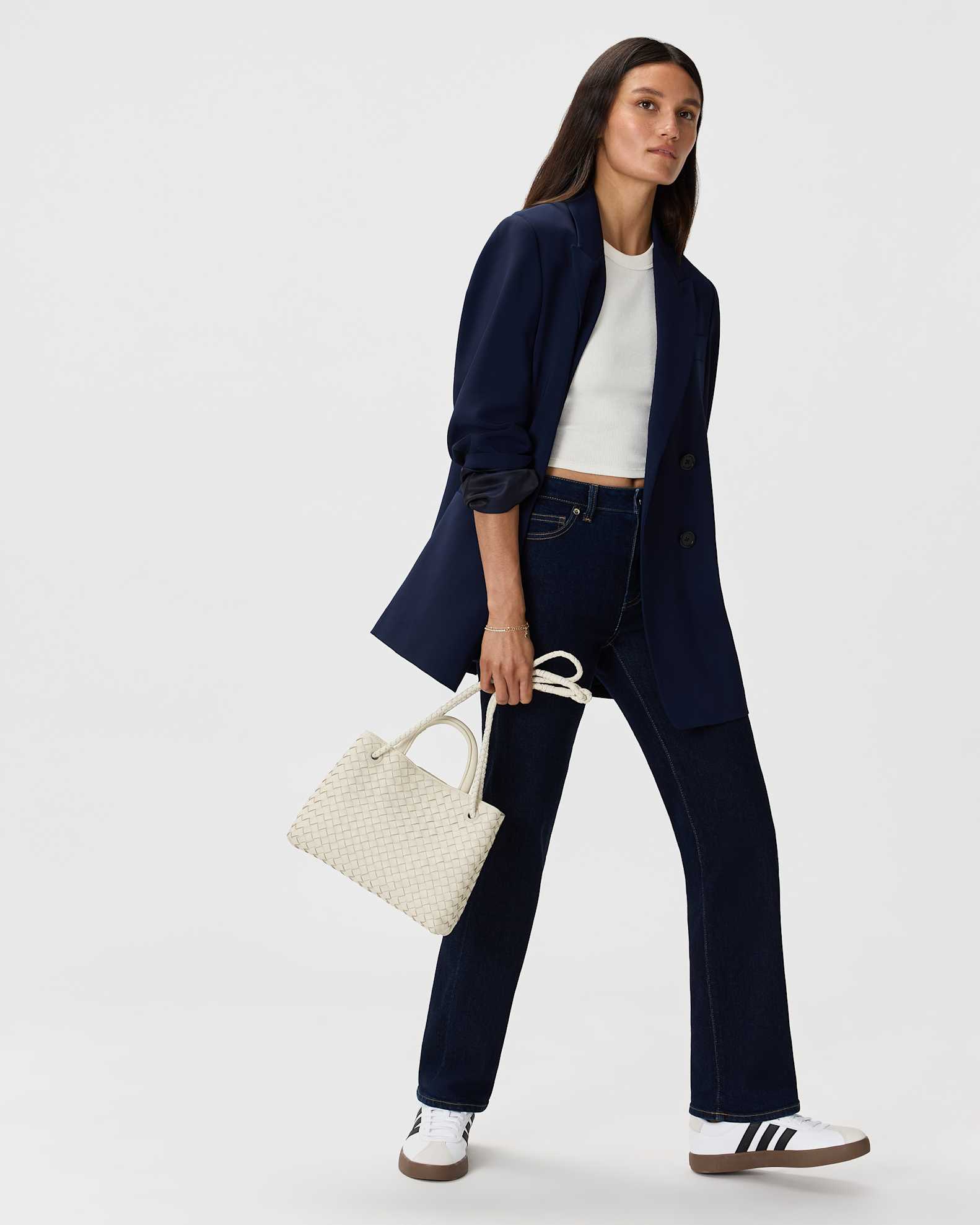 Italian Leather Quilted Top Handle Satchel