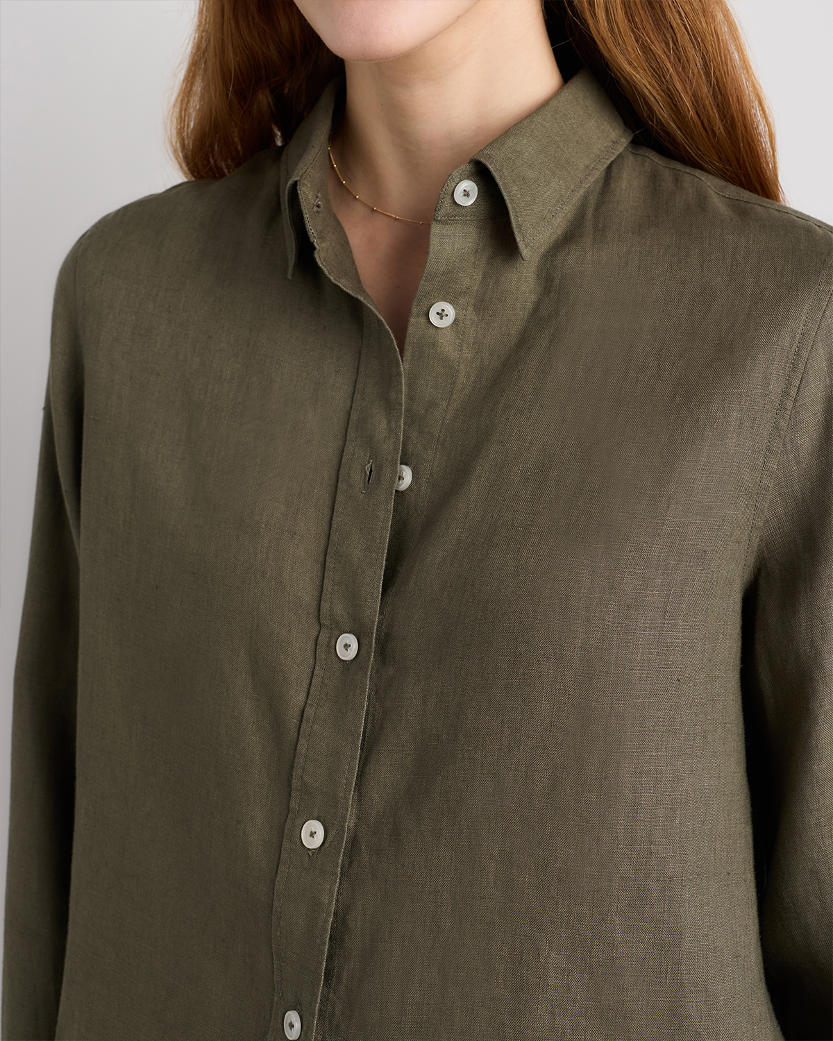 olive green dress shirt women's Women's Green Shirts- Satin & Button Down Shirts