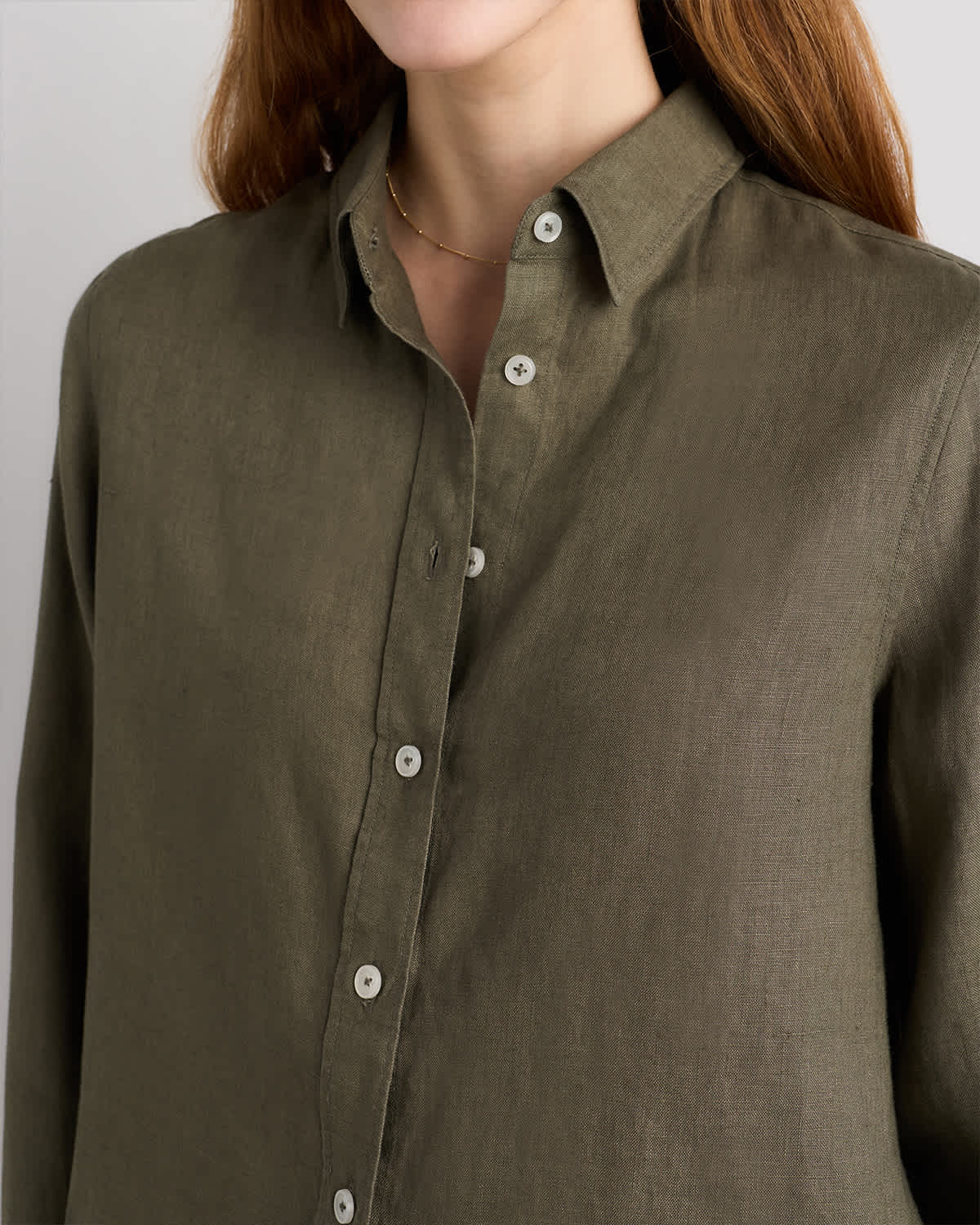 olive green dress shirt women's Women's Green Shirts- Satin & Button Down Shirts