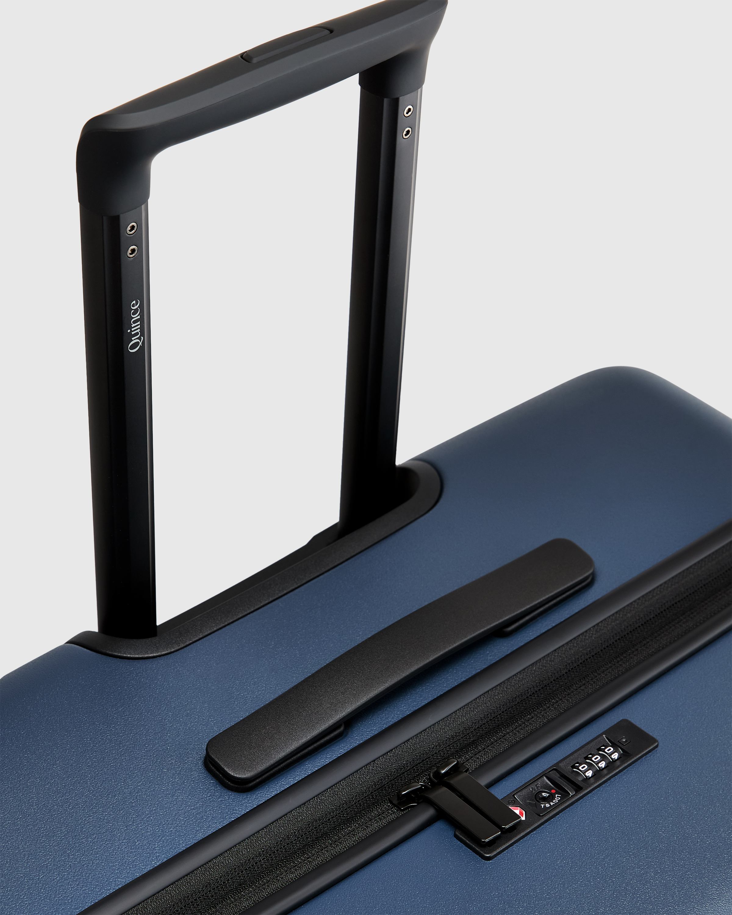 Expandable Small Carry-On & Large Check-In Suitcase Set in Navy
