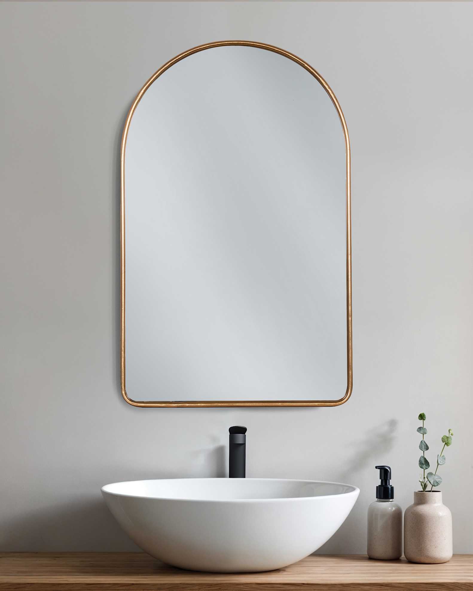 Brienne Rattan Wall Mirror