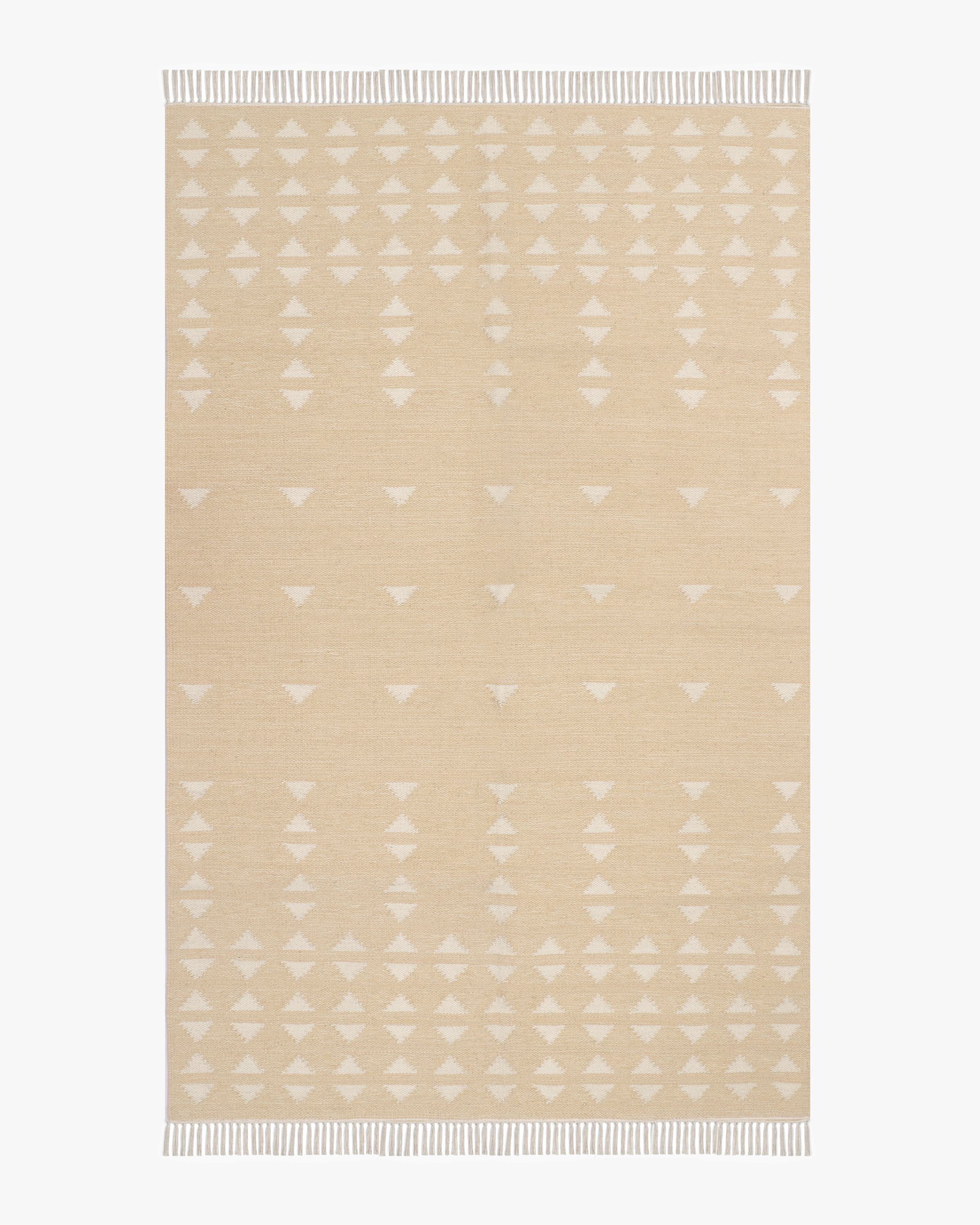 Natural Shay Wool Kilim Rug