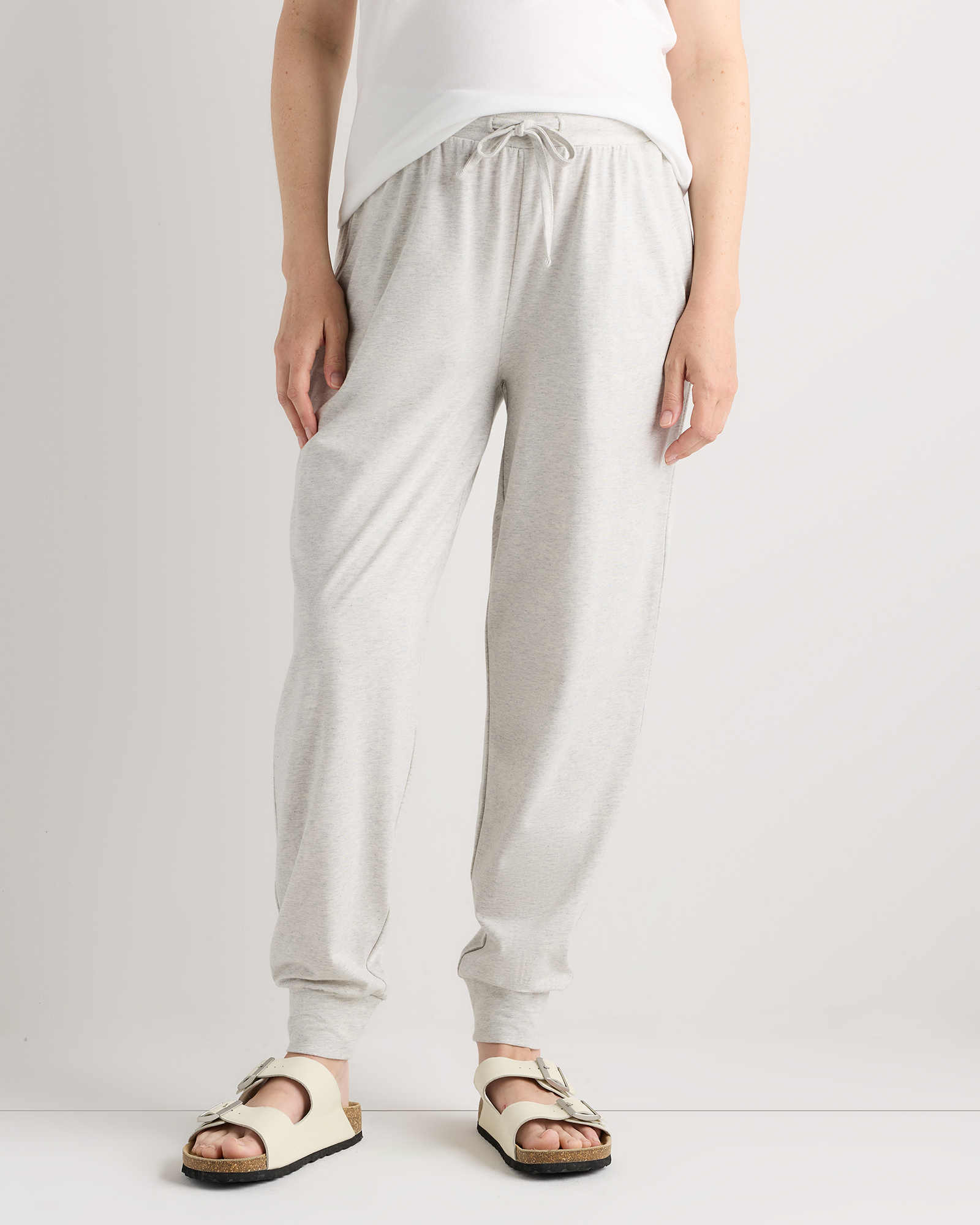 Heather Grey Dream Lounge Maternity Jogger