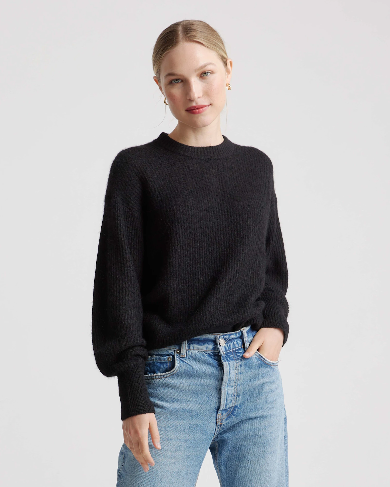 Alpaca Crewneck Sweater