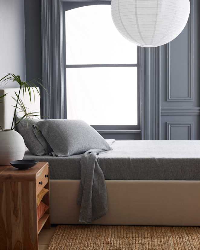 Euro Linen Chambry Char 189459