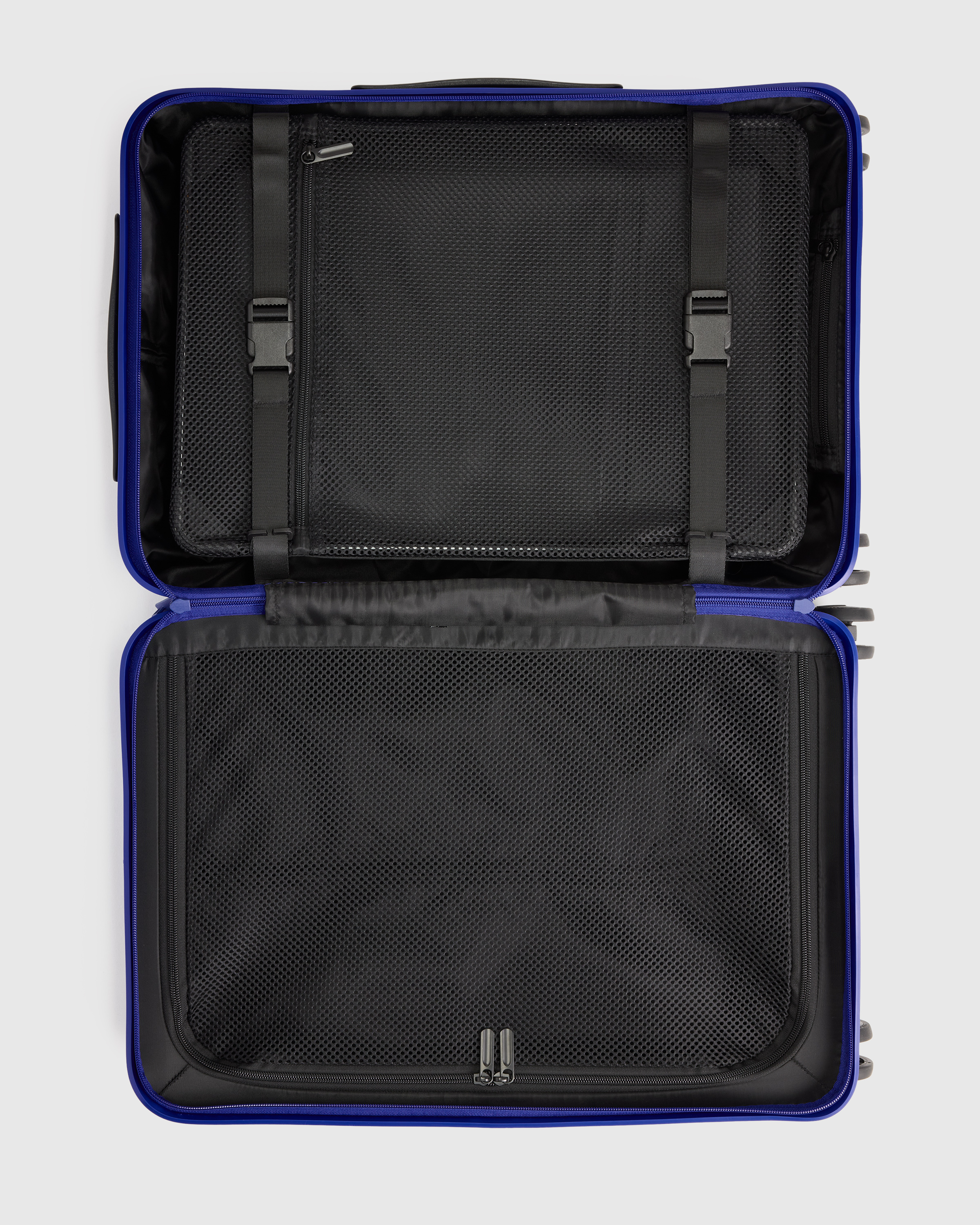 Small Carry-On Suitcase in Coastal Cobalt