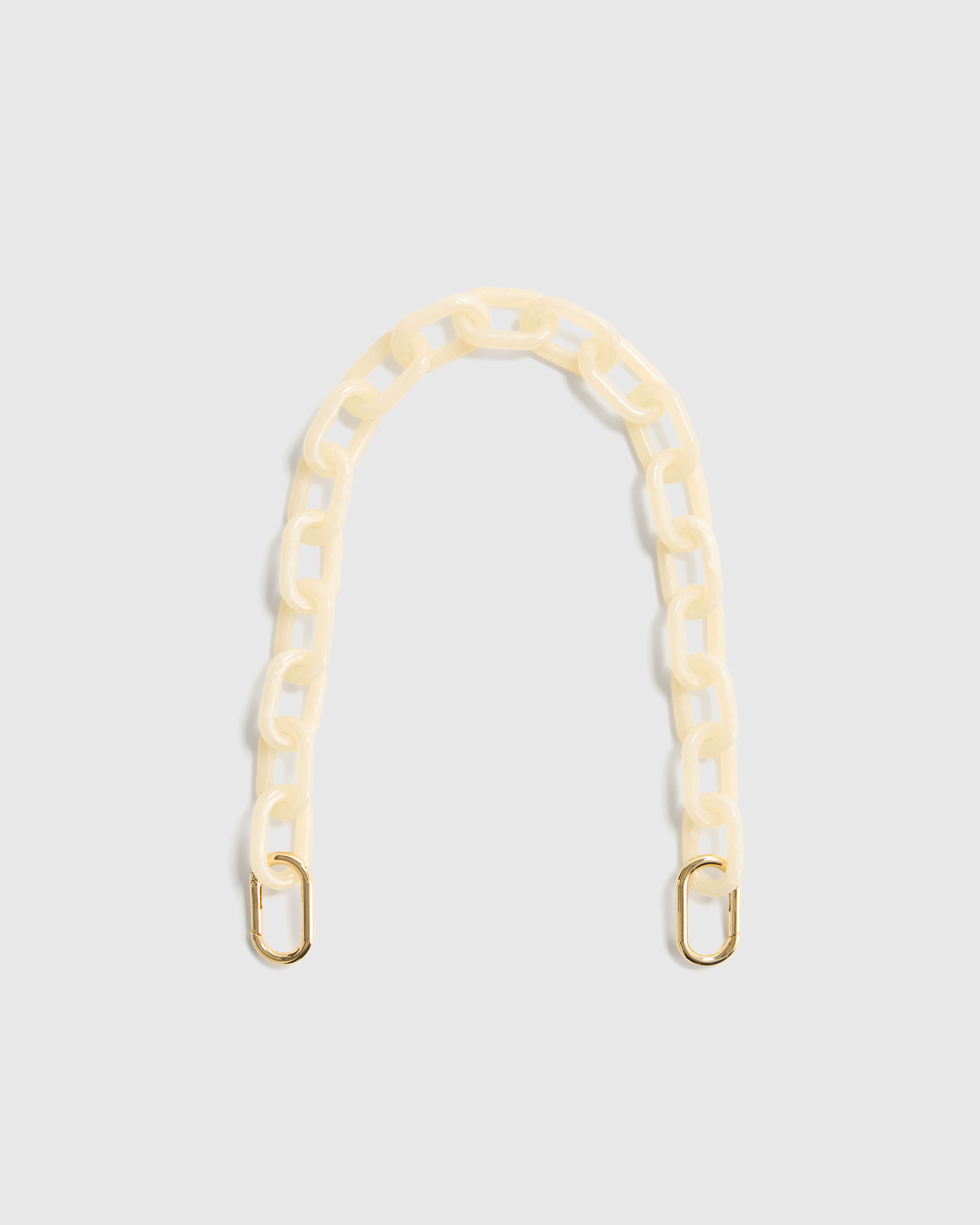 Cream Resin Shoulder Strap