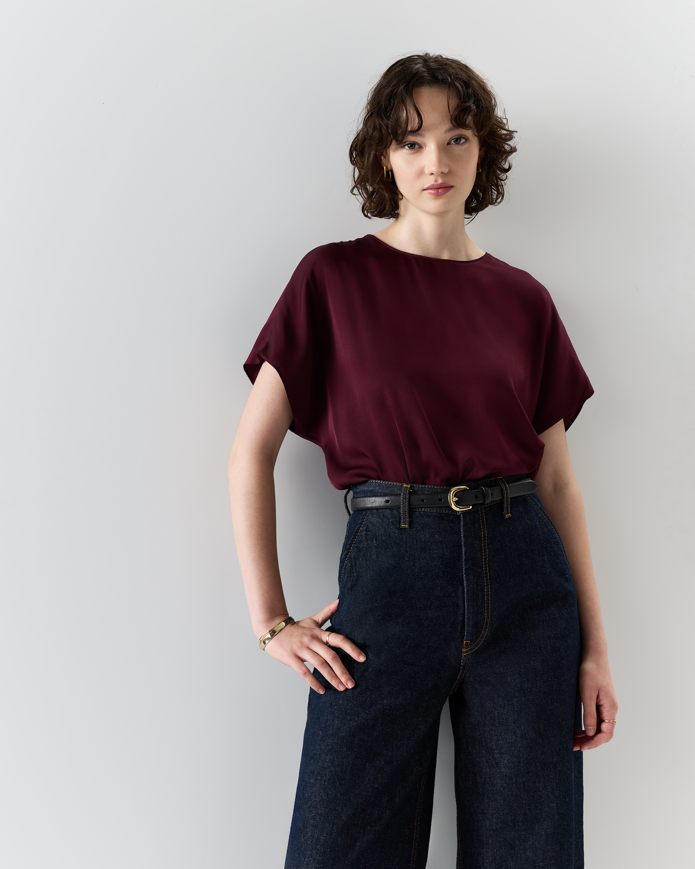 Veste Vintage En Laine Rouge Femme - Marque Orchidea Taille XL - Occasion Très Bon état