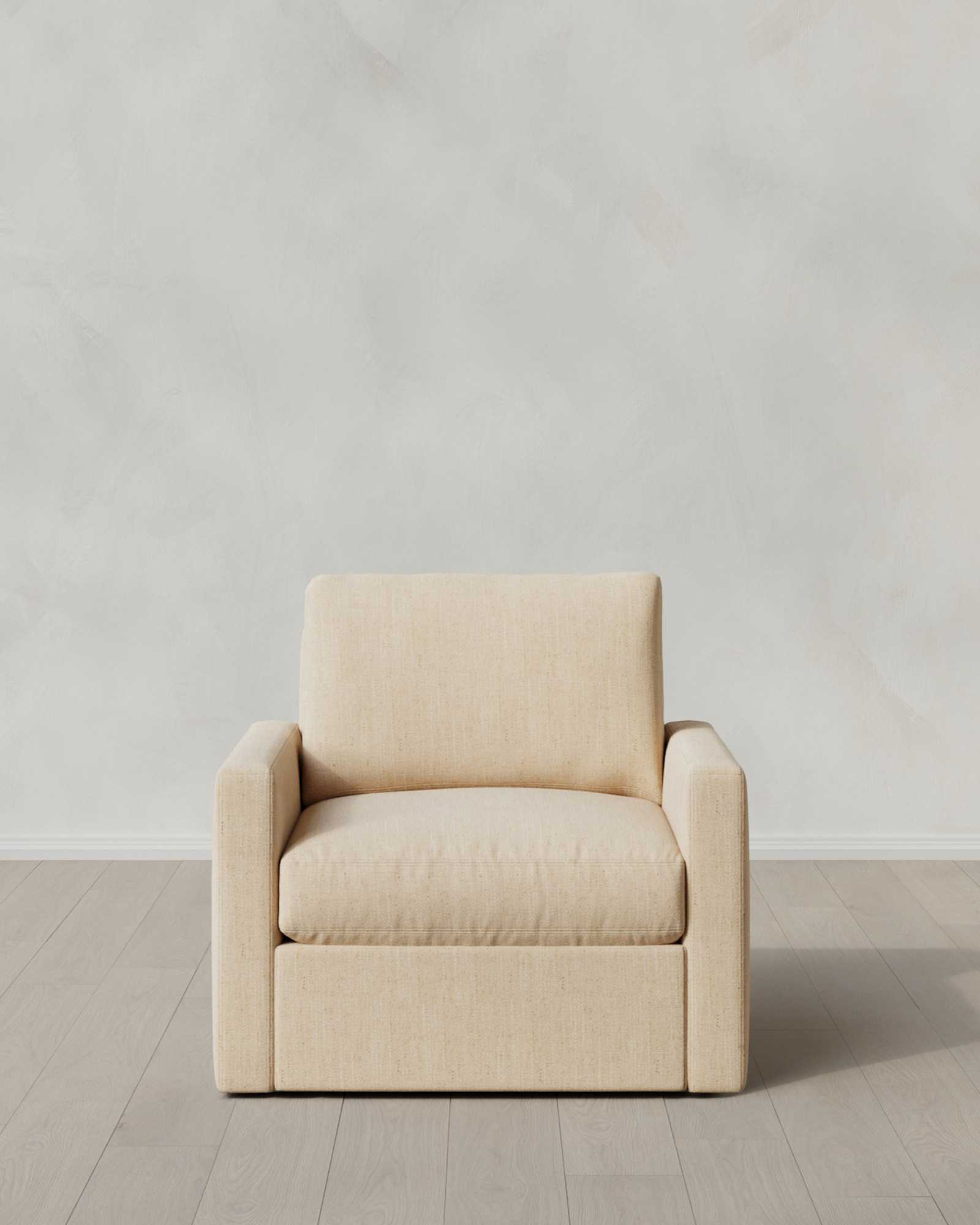 Swivel Armchair Nomad Eggshell