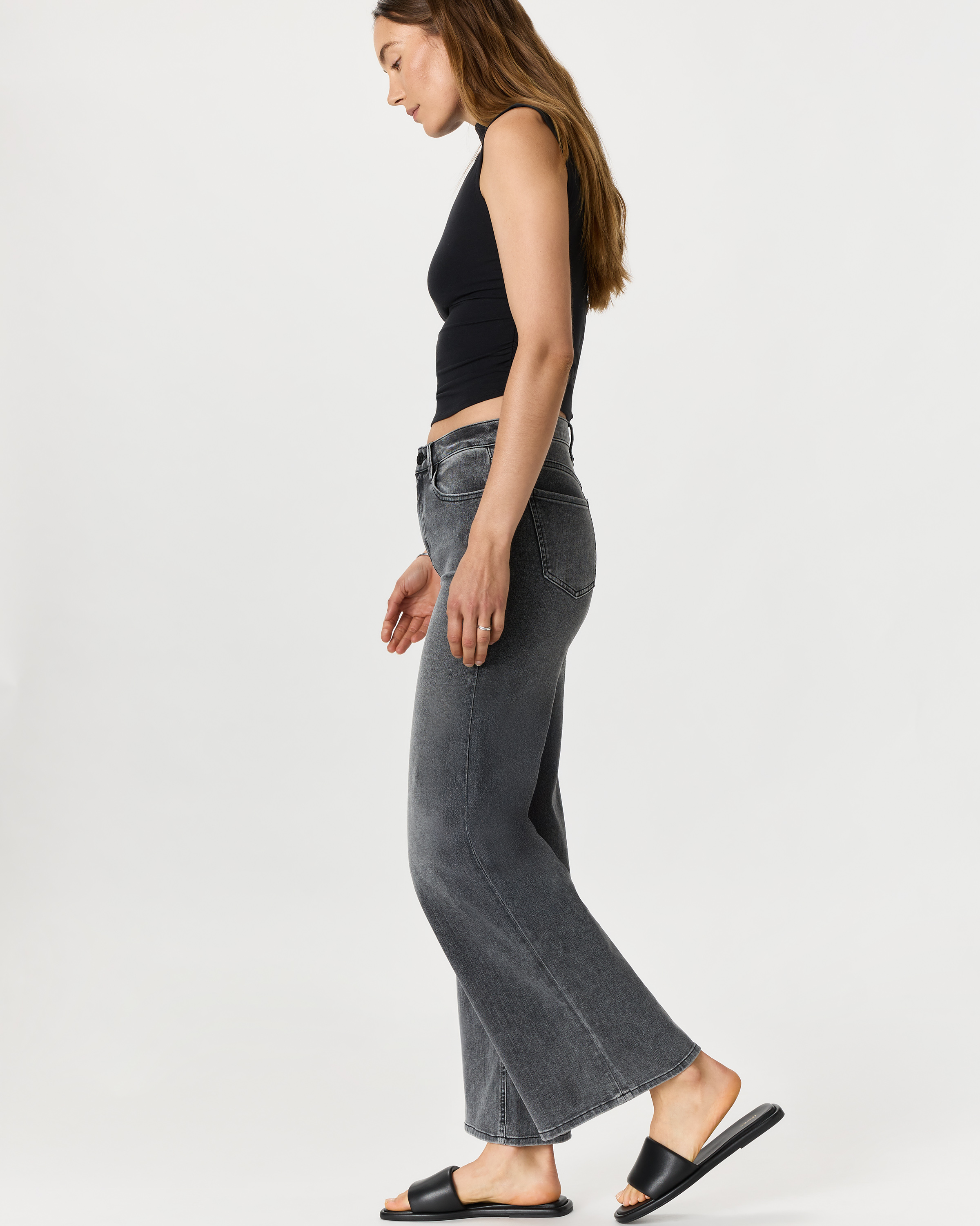 Ultra-Stretch Ponte Flare Leg Pants