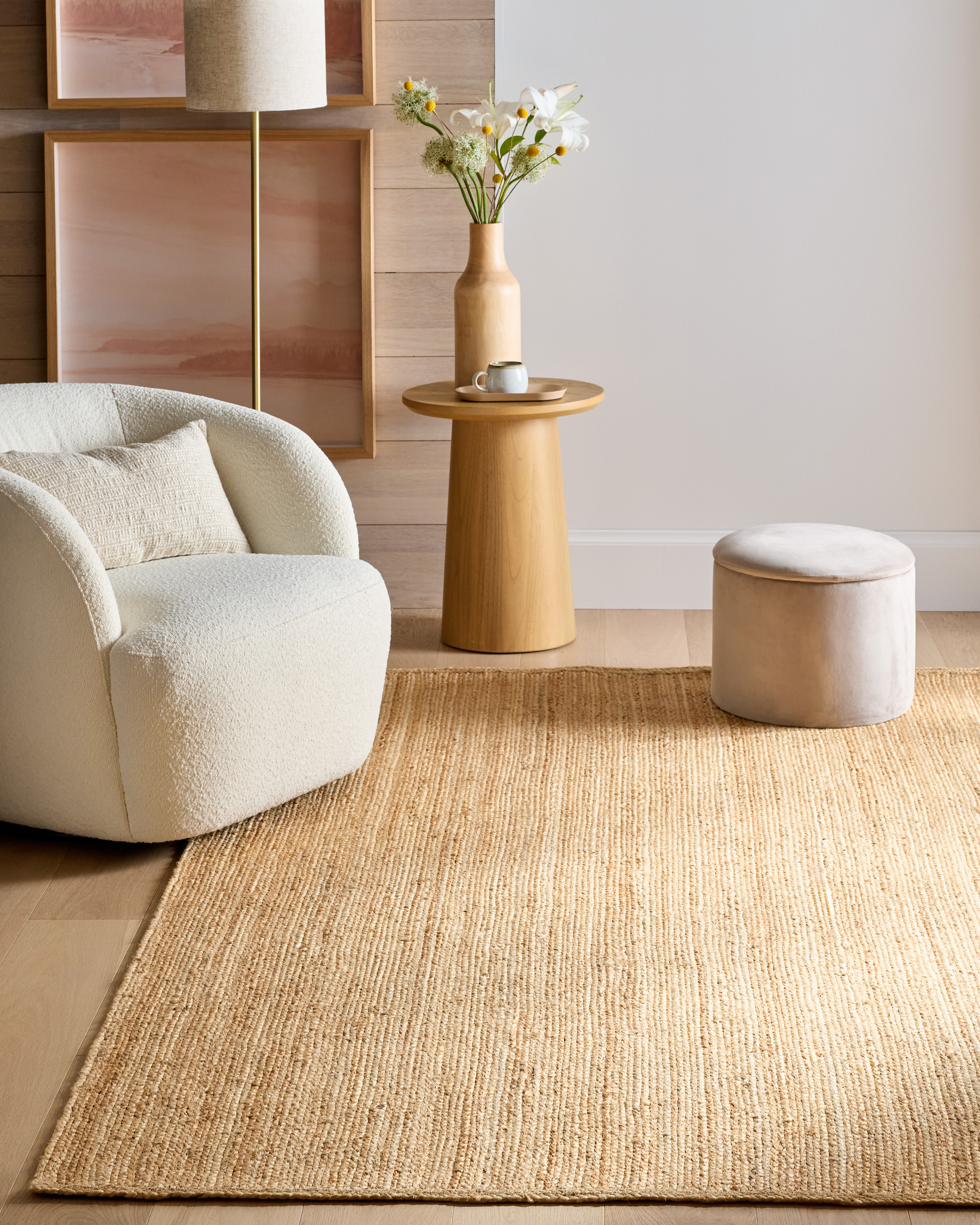 Sol Hand-Braided Jute Rug - Thumbnail 4