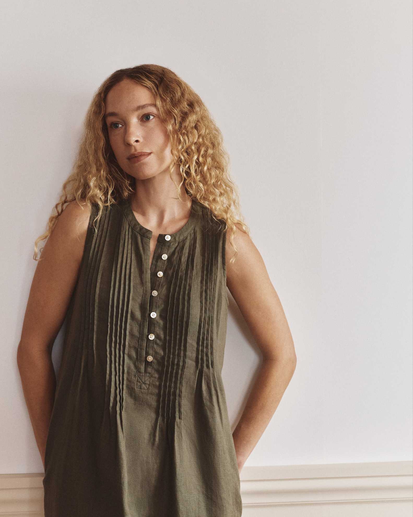 100 european linen short sleeve swing dress Discover the Perfect Summer Linen Swing Dress
