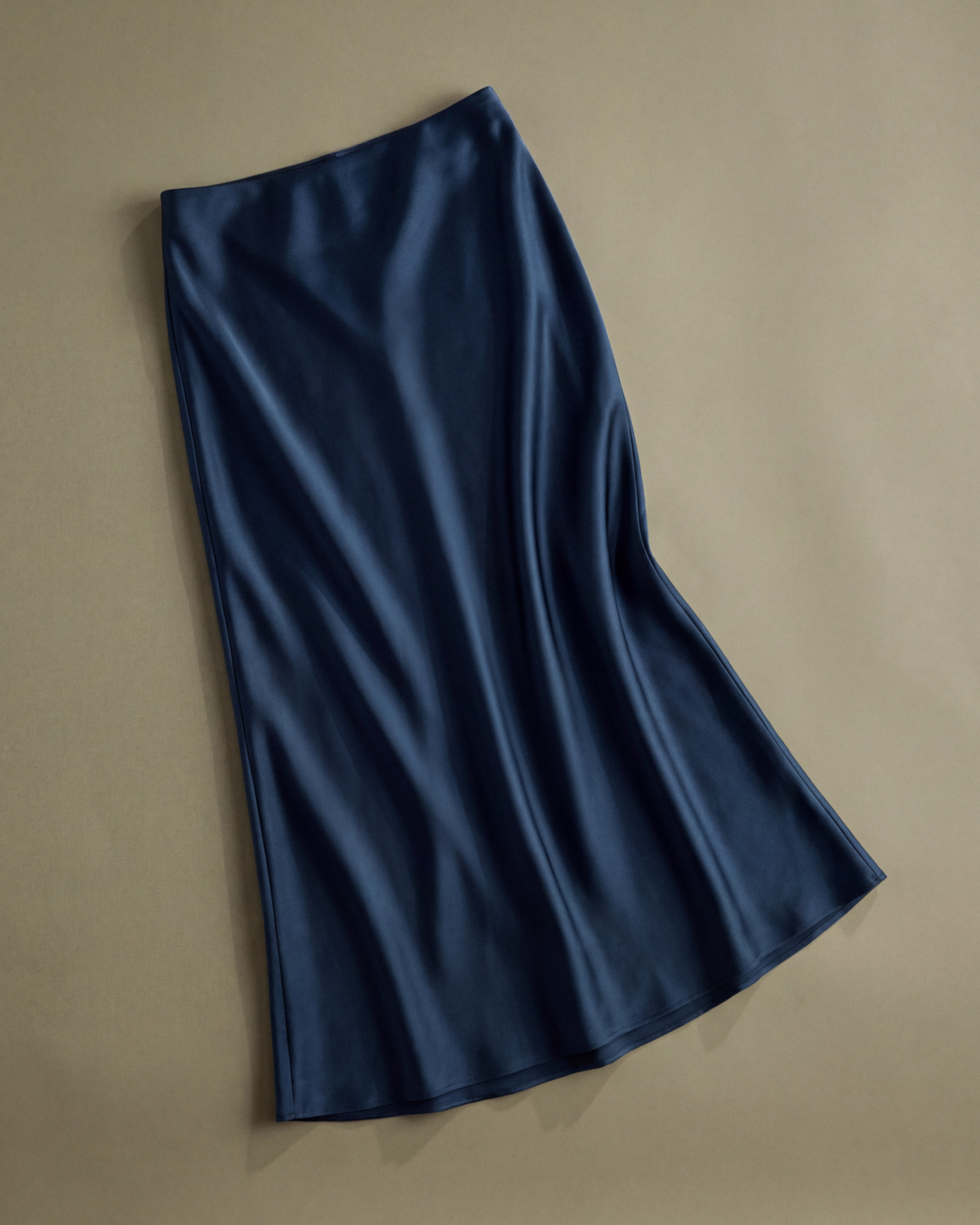 100% Washable Silk Maxi Skirt