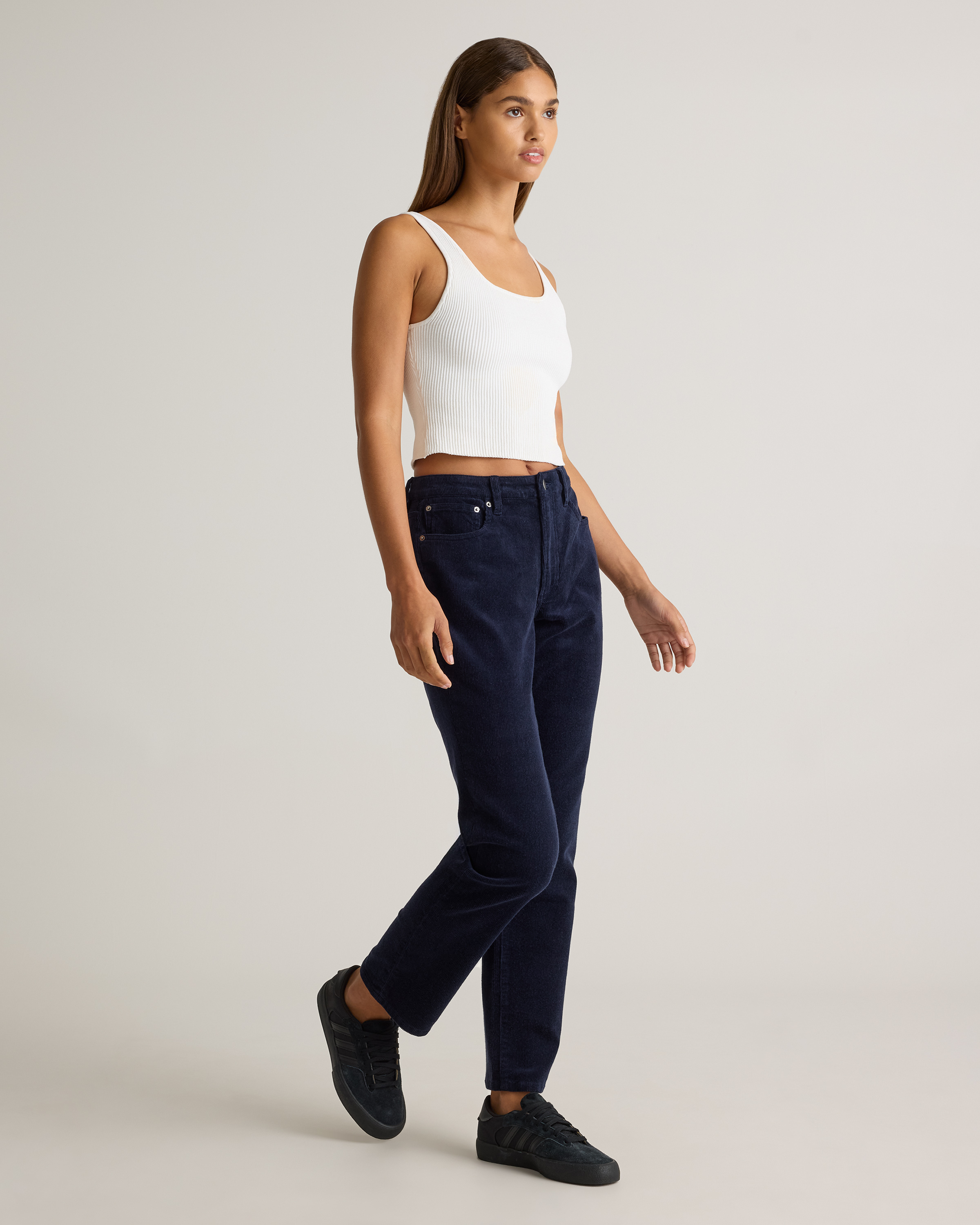 パンツ PT TORINO CINDY SOFT STRETCH CORDUROY (C1VPCNZ0 TT33G0Y190) PT Torino Cyndy jeans with ironed crease for women