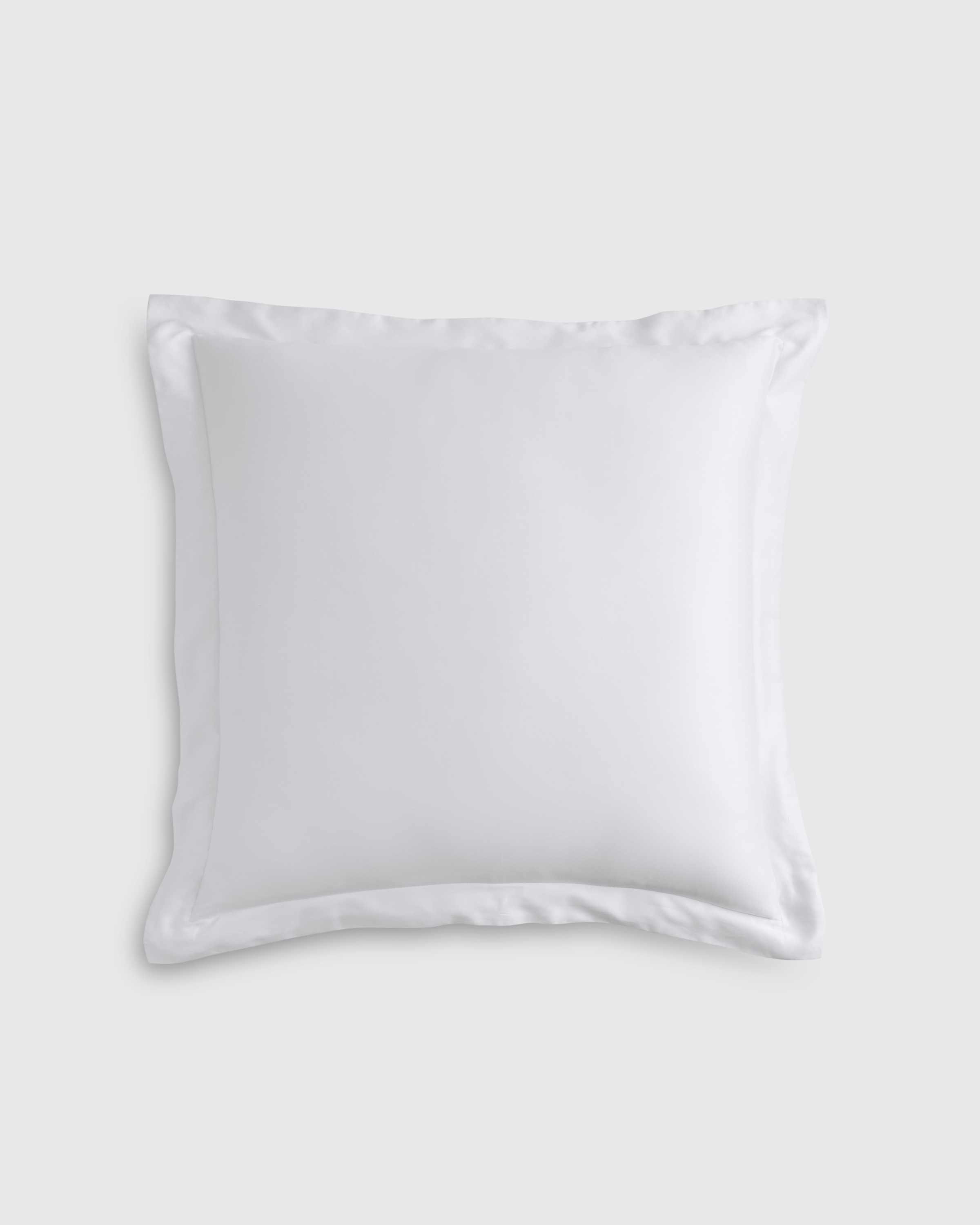 White Signature Giza Cotton Sateen Euro Sham