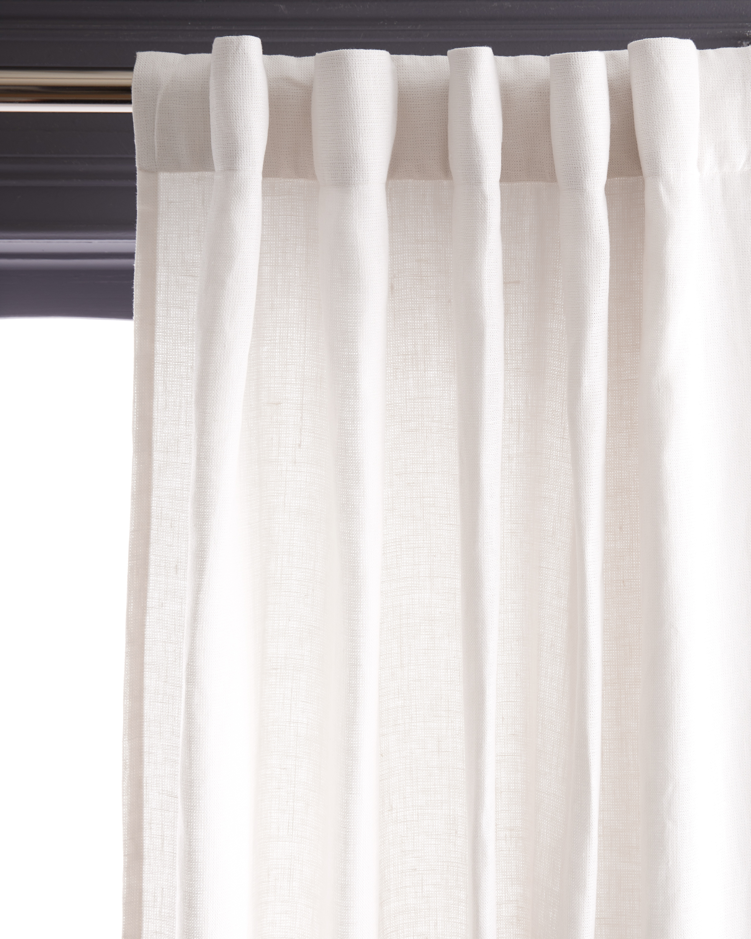 Heavyweight European Linen Curtain - Thumbnail 5