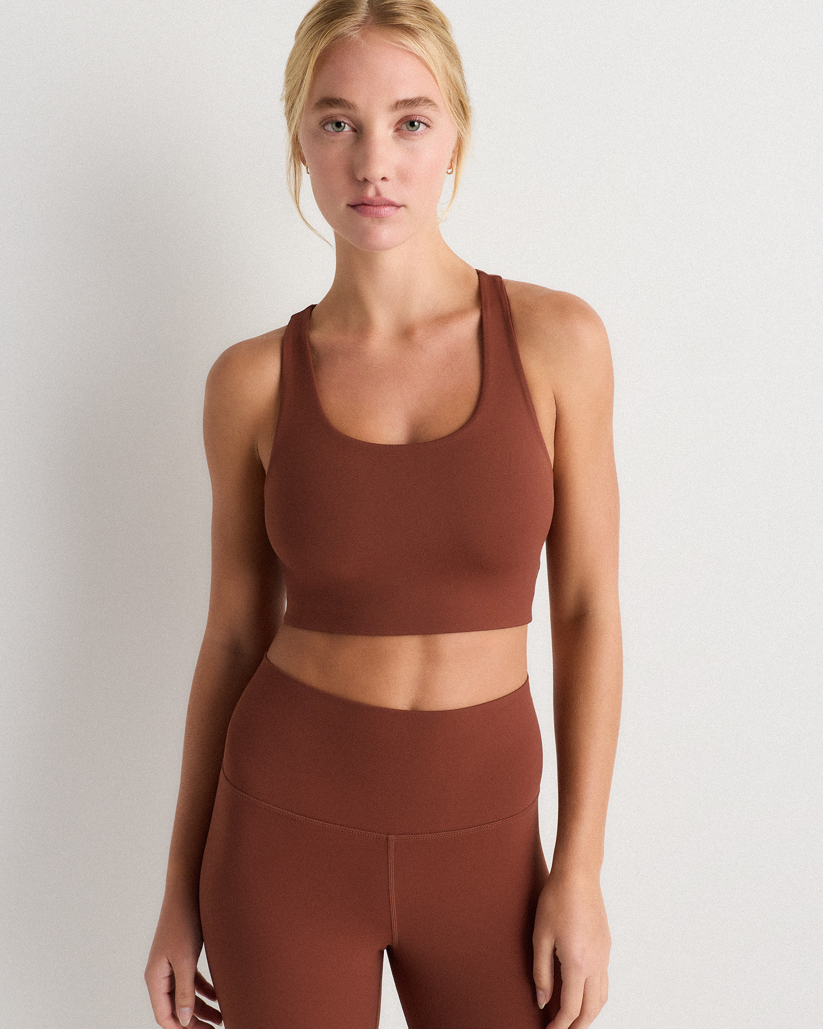 Quince Women's Ultra-form Scoop Neck Longline Bra