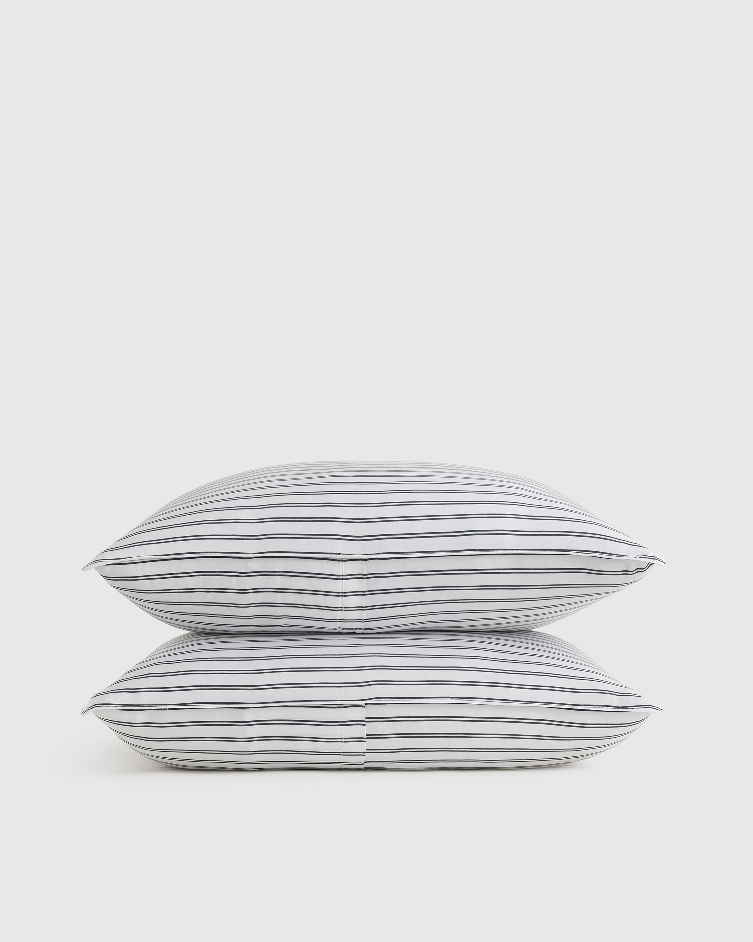 Double Stripe Nightfall Bamboo Sham Set