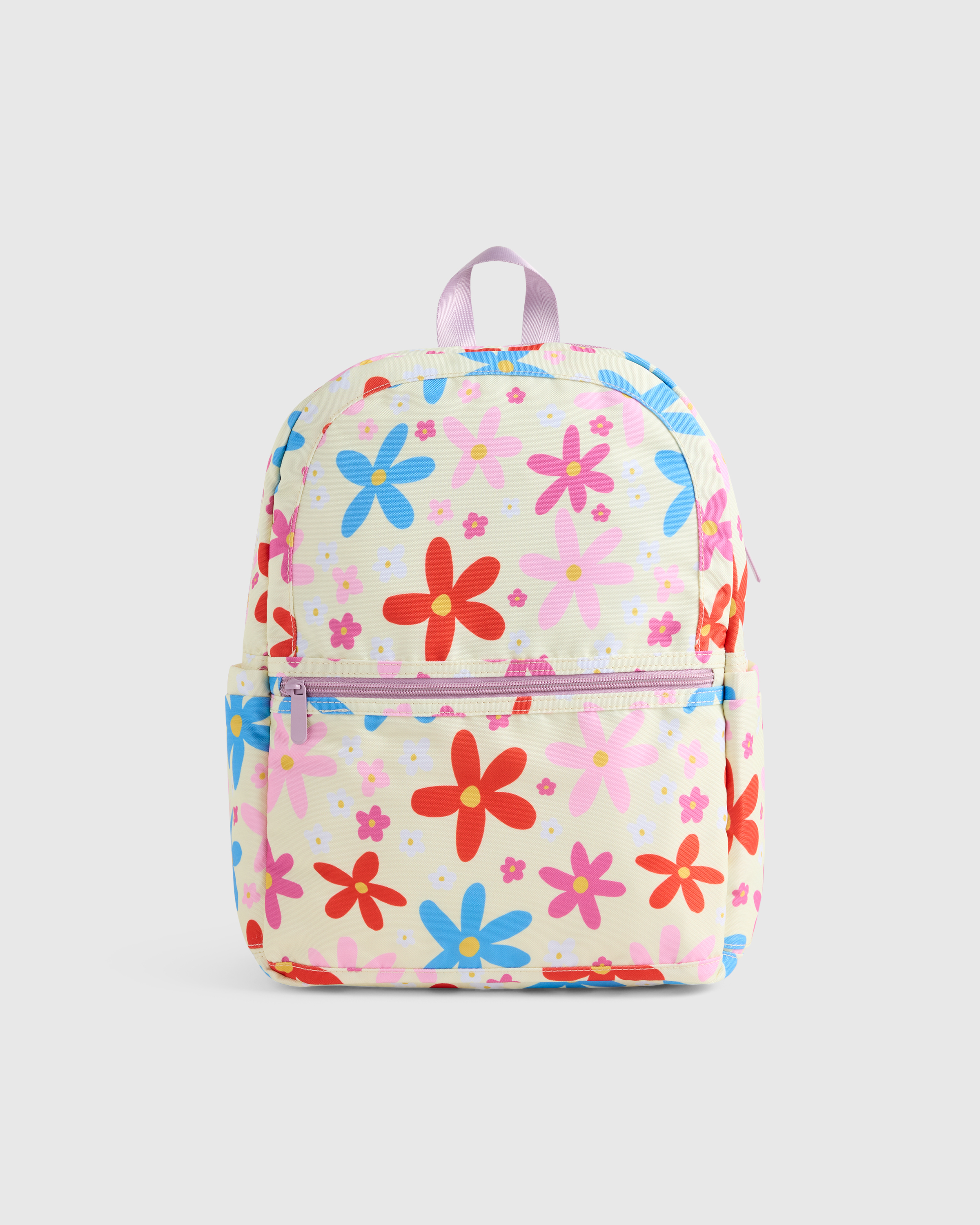 Daisies Recycled Double Pocket Backpack