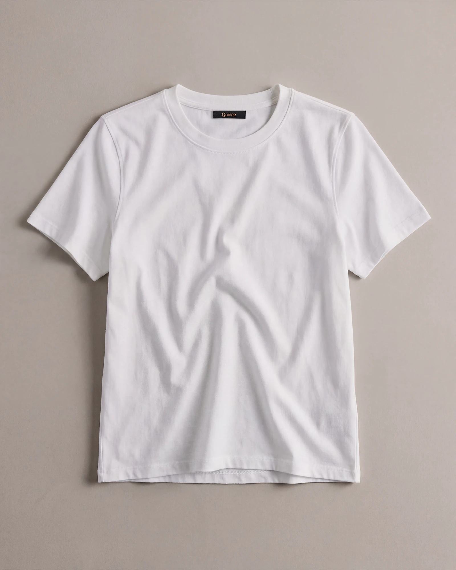 100% Organic Cotton Boxy Crewneck Tee