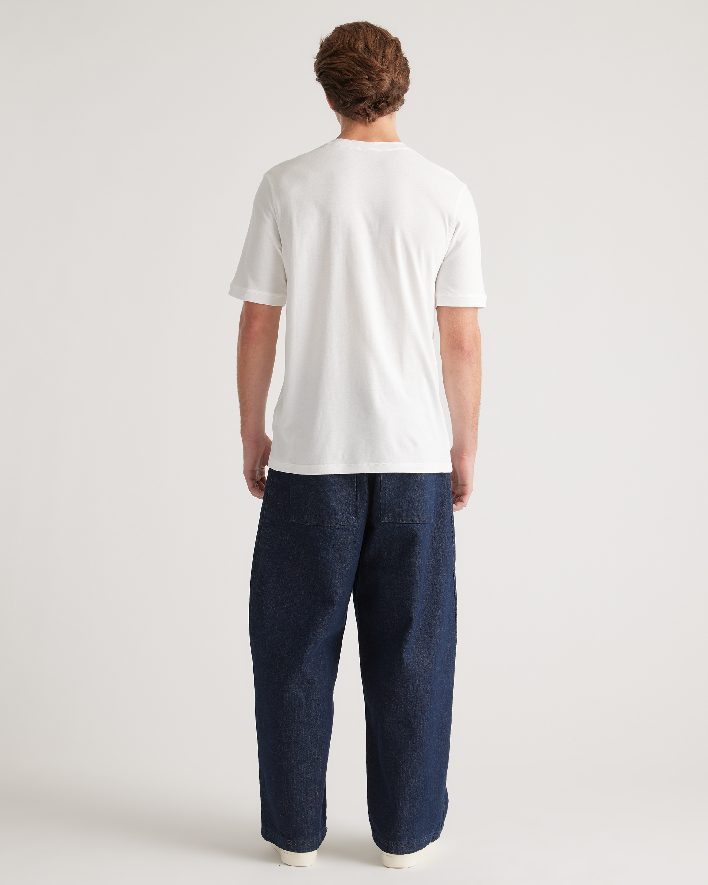 Cotton Modal Short Sleeve Henley Tee
