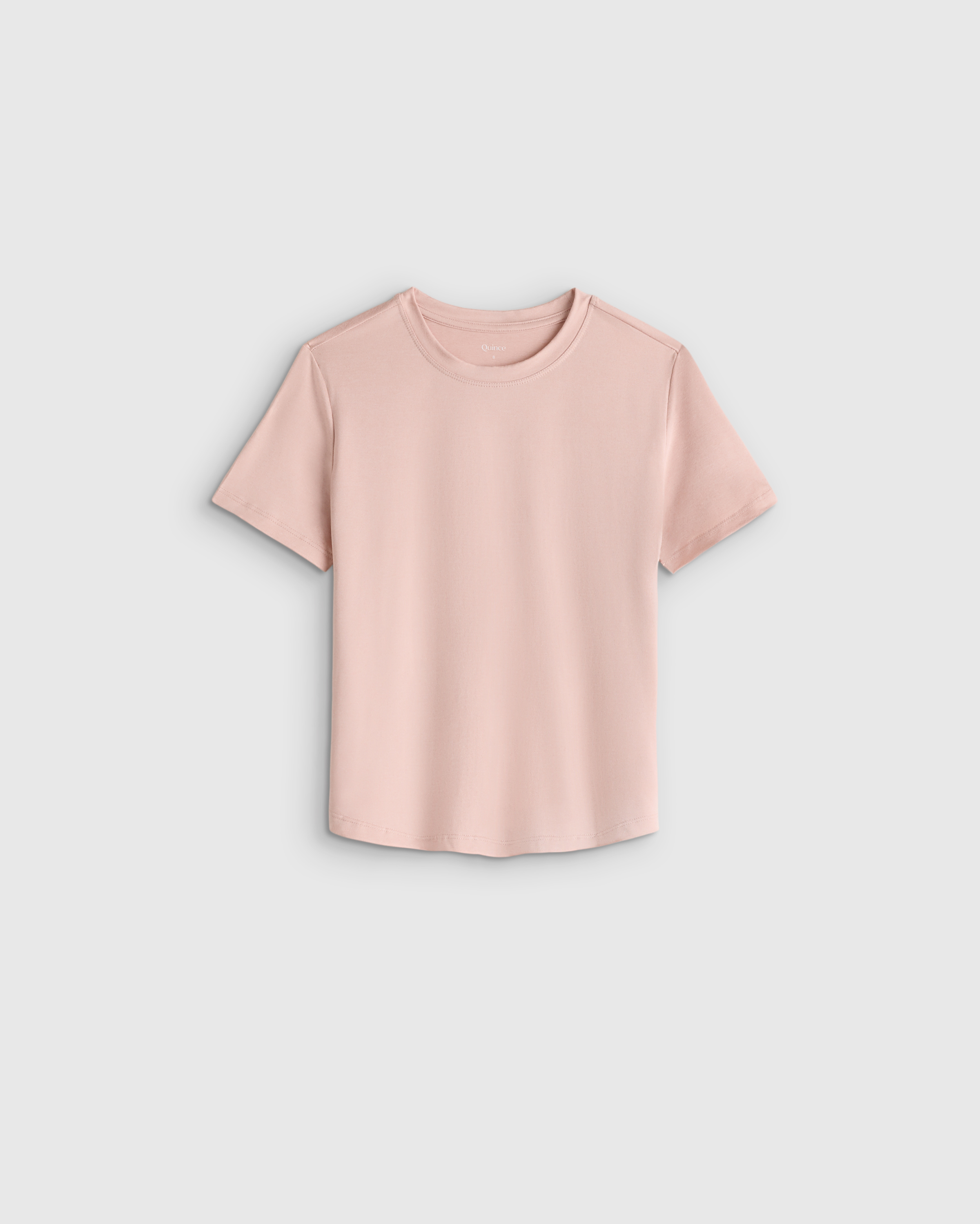 Shell Pink Girls Flowknit Breeze Tee