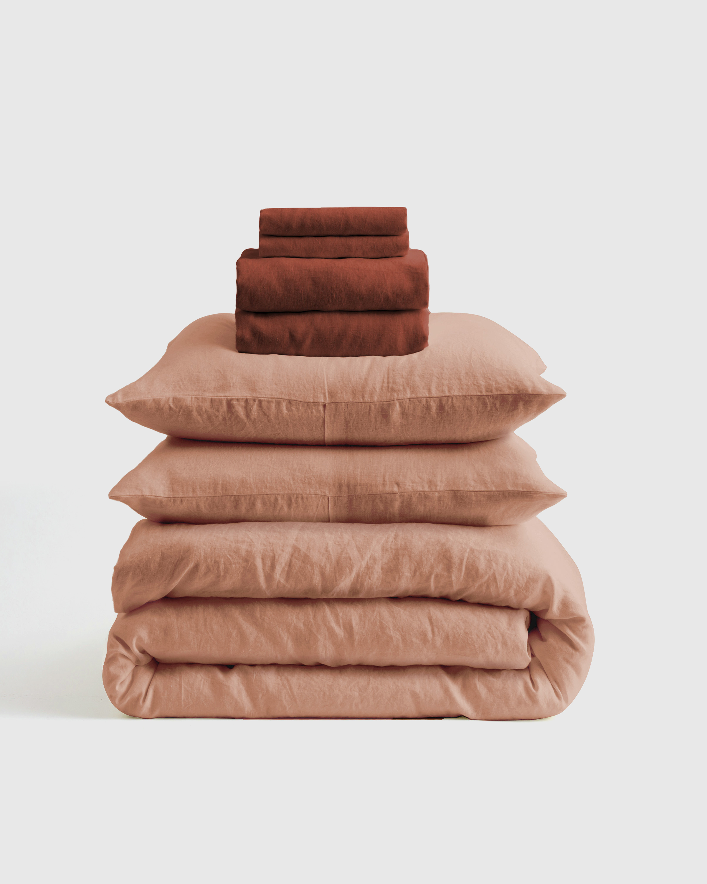 Desert Sunset European Linen Deluxe Bedding Bundle