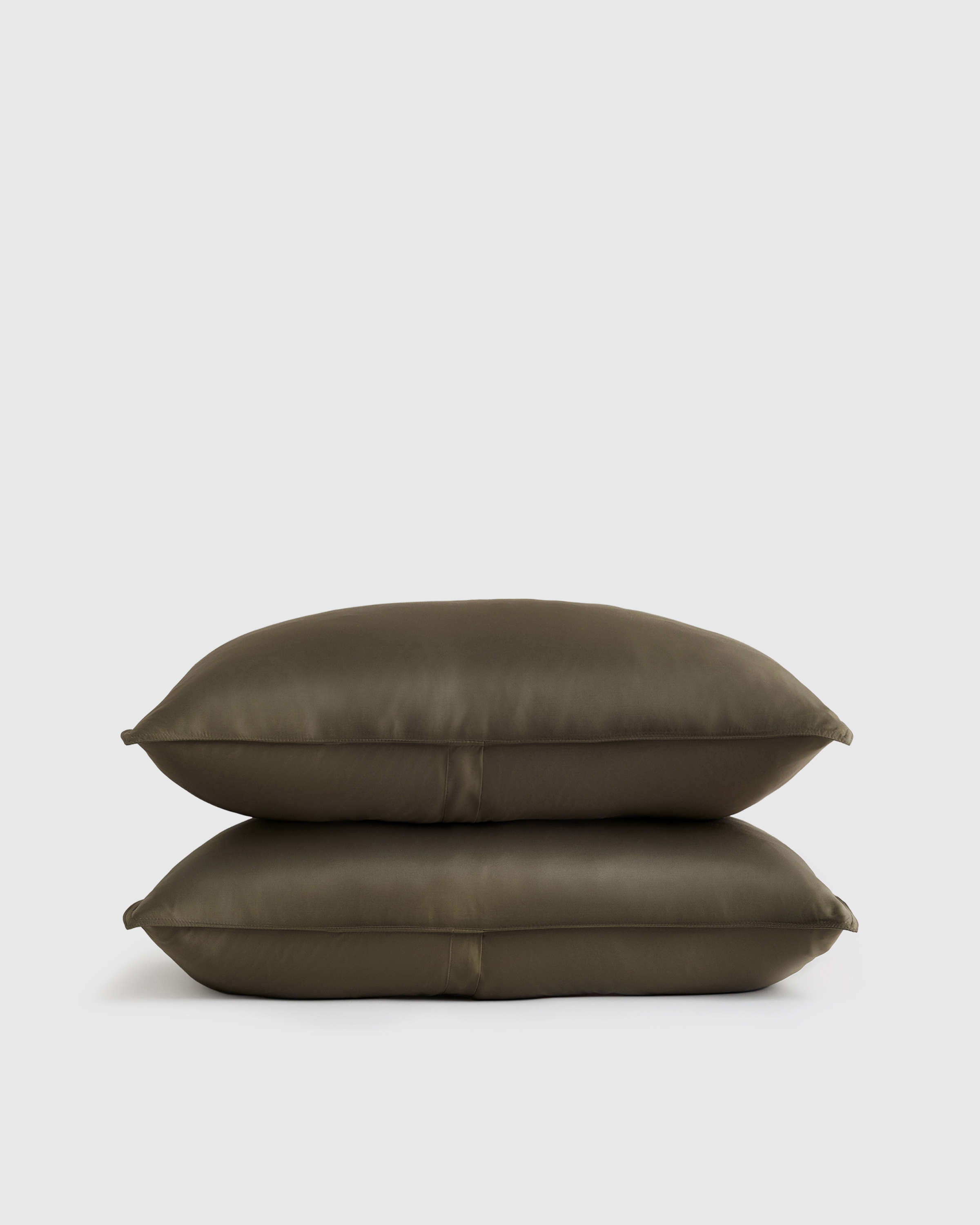 Dusty Olive Bamboo Sham Set