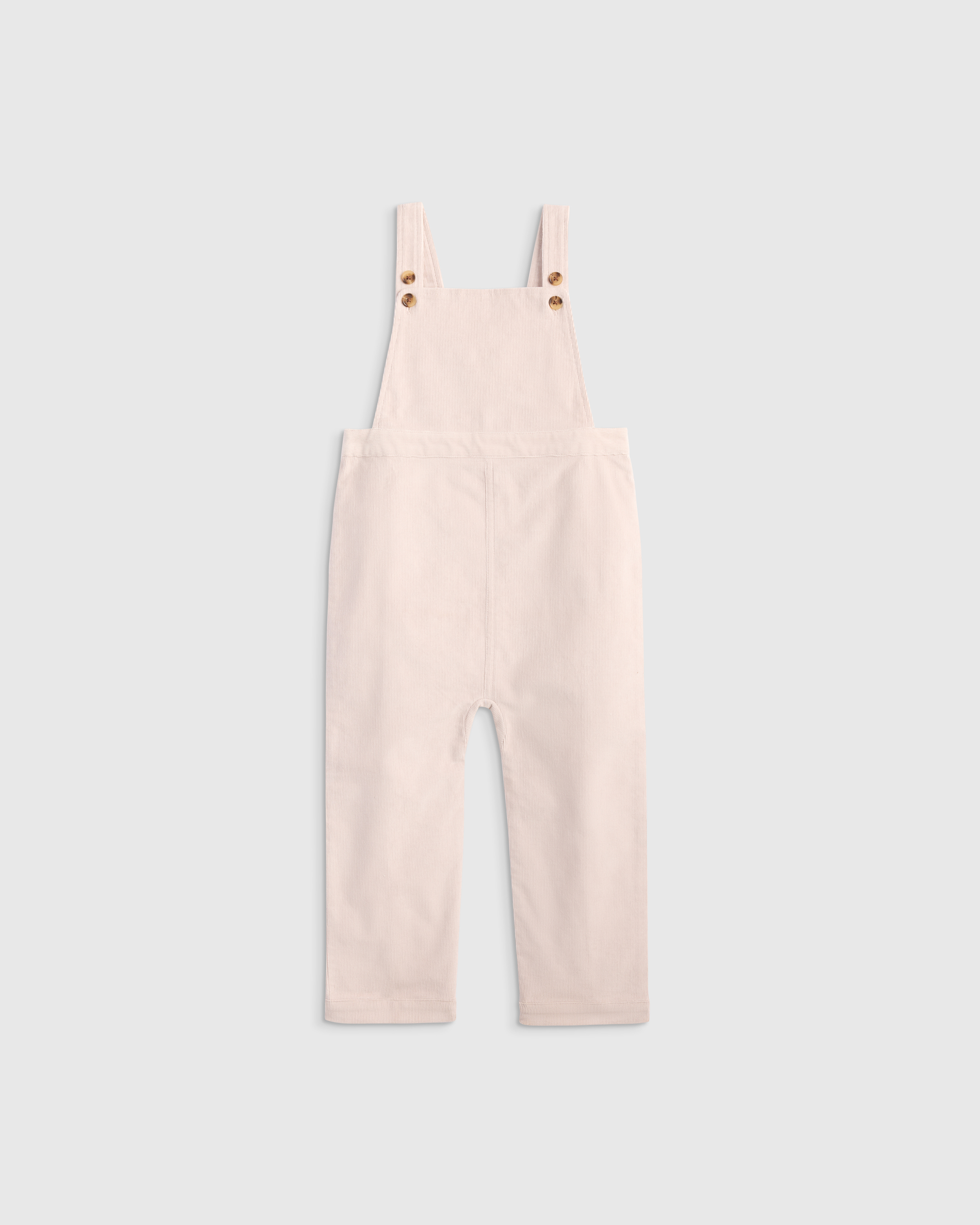 Quince Kids' Stretch Corduroy Overall In Pink
