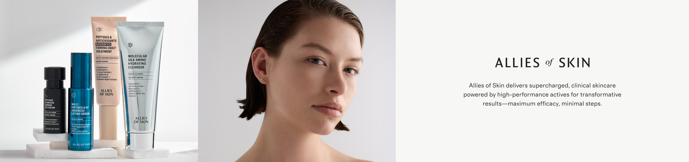 Allies of Skin brand CLP banner - desktop