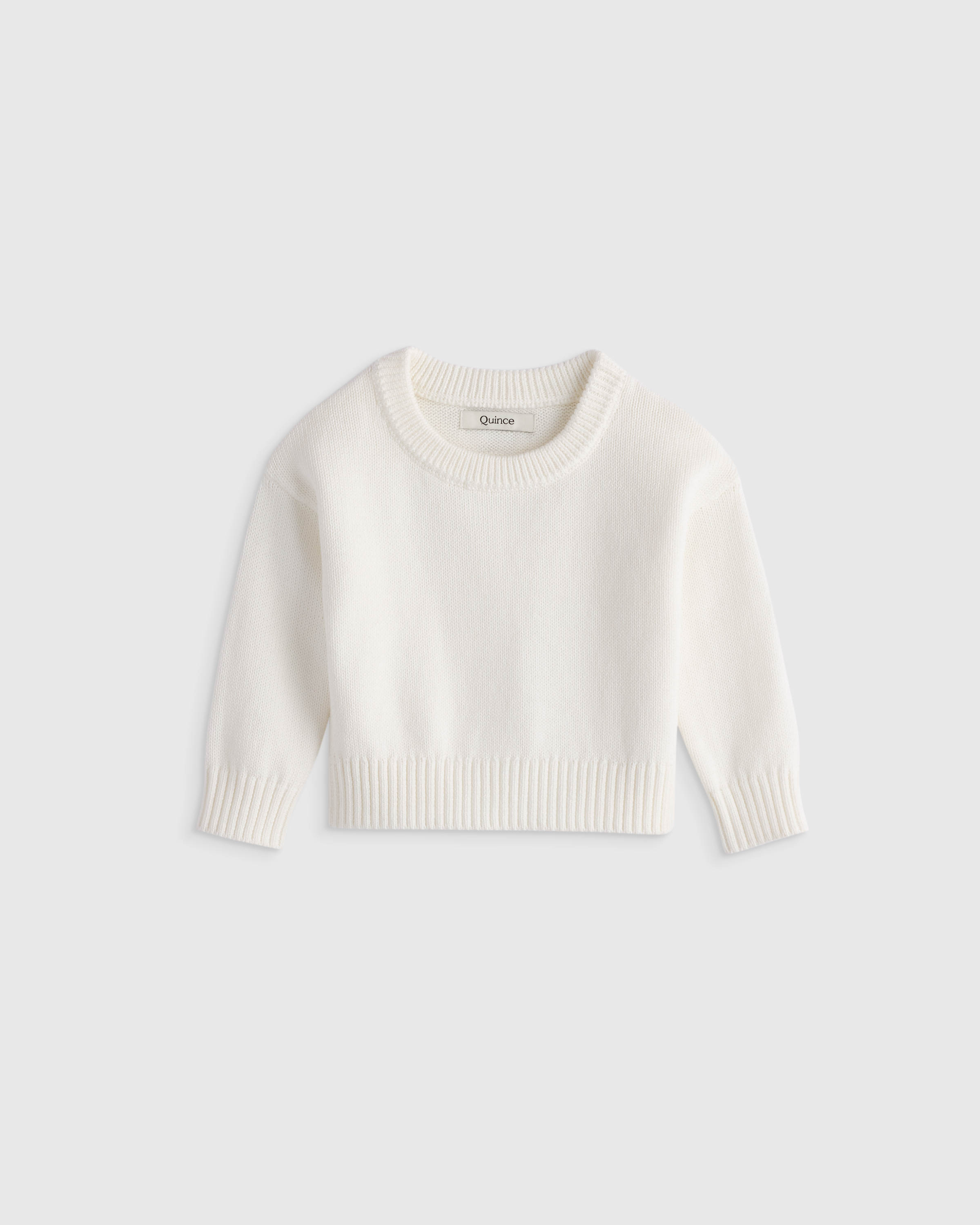 トップス BABY CASHMERE CREW NECK KNIT Classic Crewneck Baby Cashmere Natural Melange | Loro Piana US