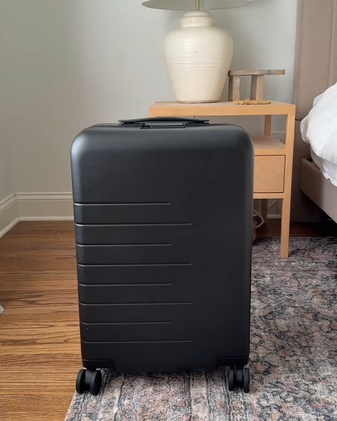 Carry-On Suitcase Black VictoriaSchneider 4x5 Thumbnail