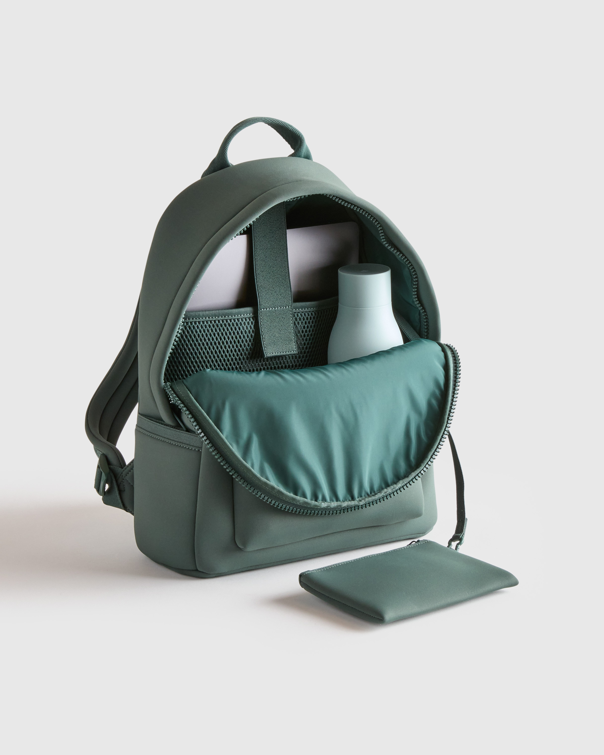 アレンシーALL DAY BACKPACK All-Day Neoprene Backpack in Hunter Green
