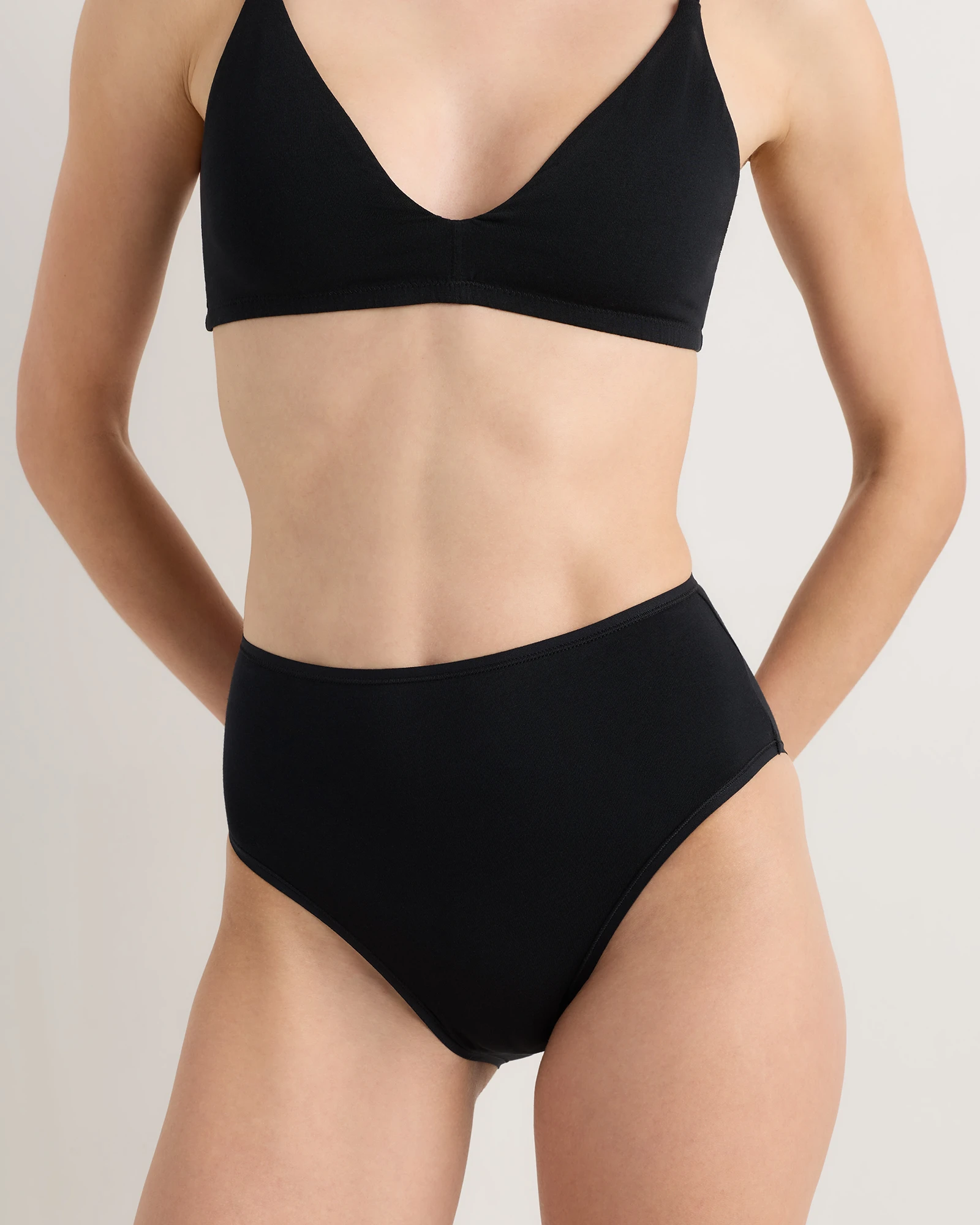 Organic Cotton High Waisted Brief (6 Pack)