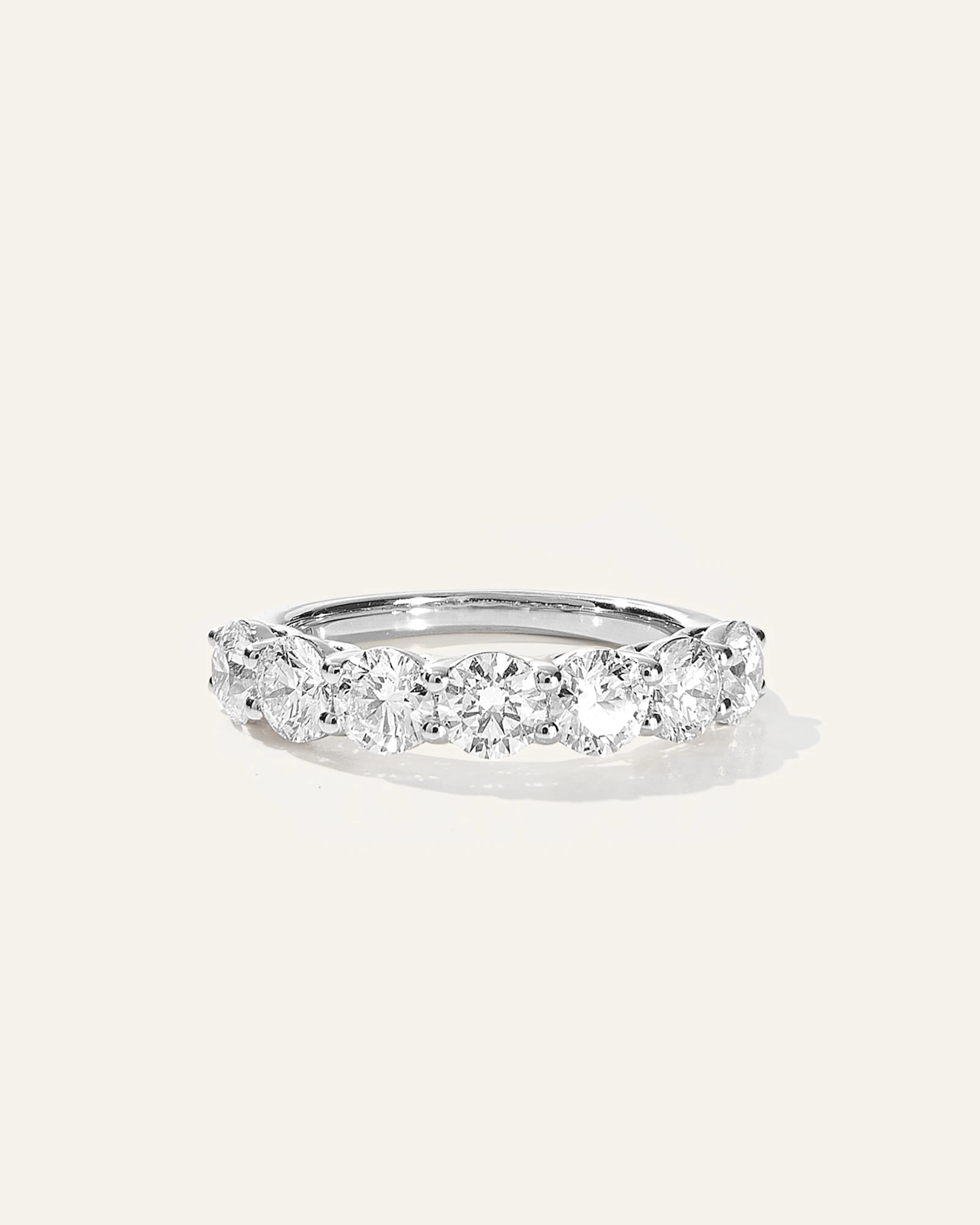 Lab Grown Diamond Round Seven Stone Band