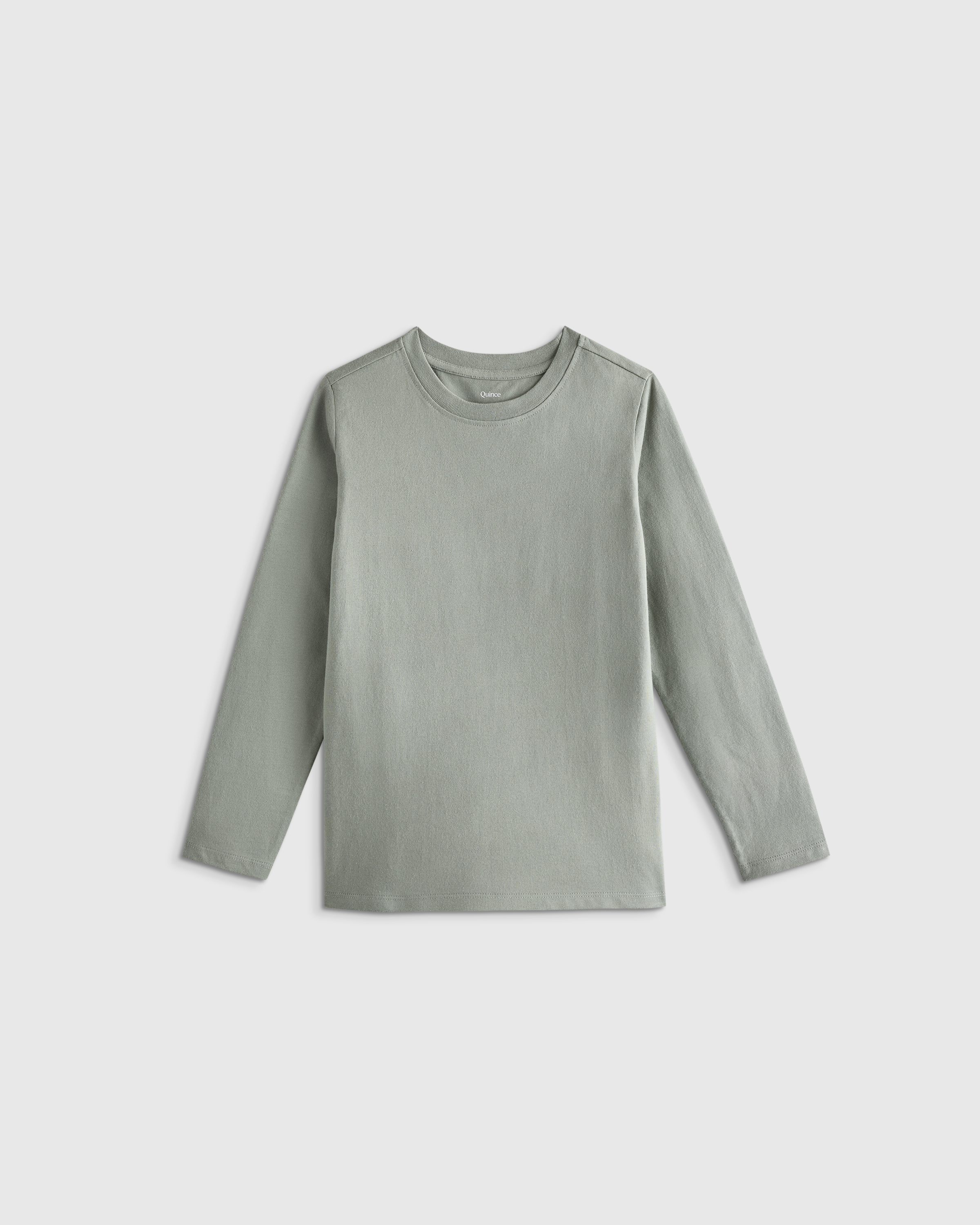 Eucalyptus 100% Organic Cotton Jersey Long Sleeve Tee 