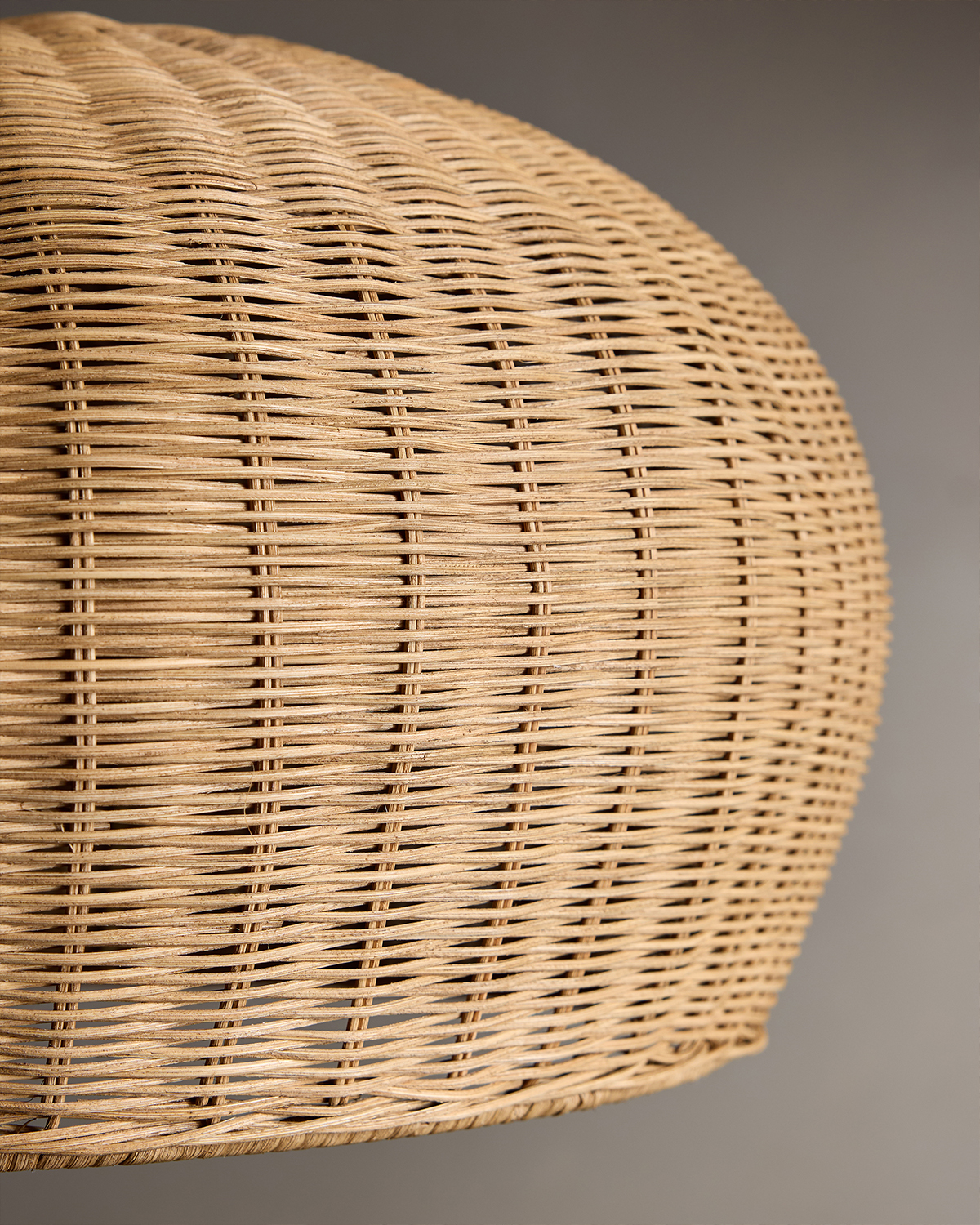 Quince Rattan Dome Pendant Light - Thumbnail 4