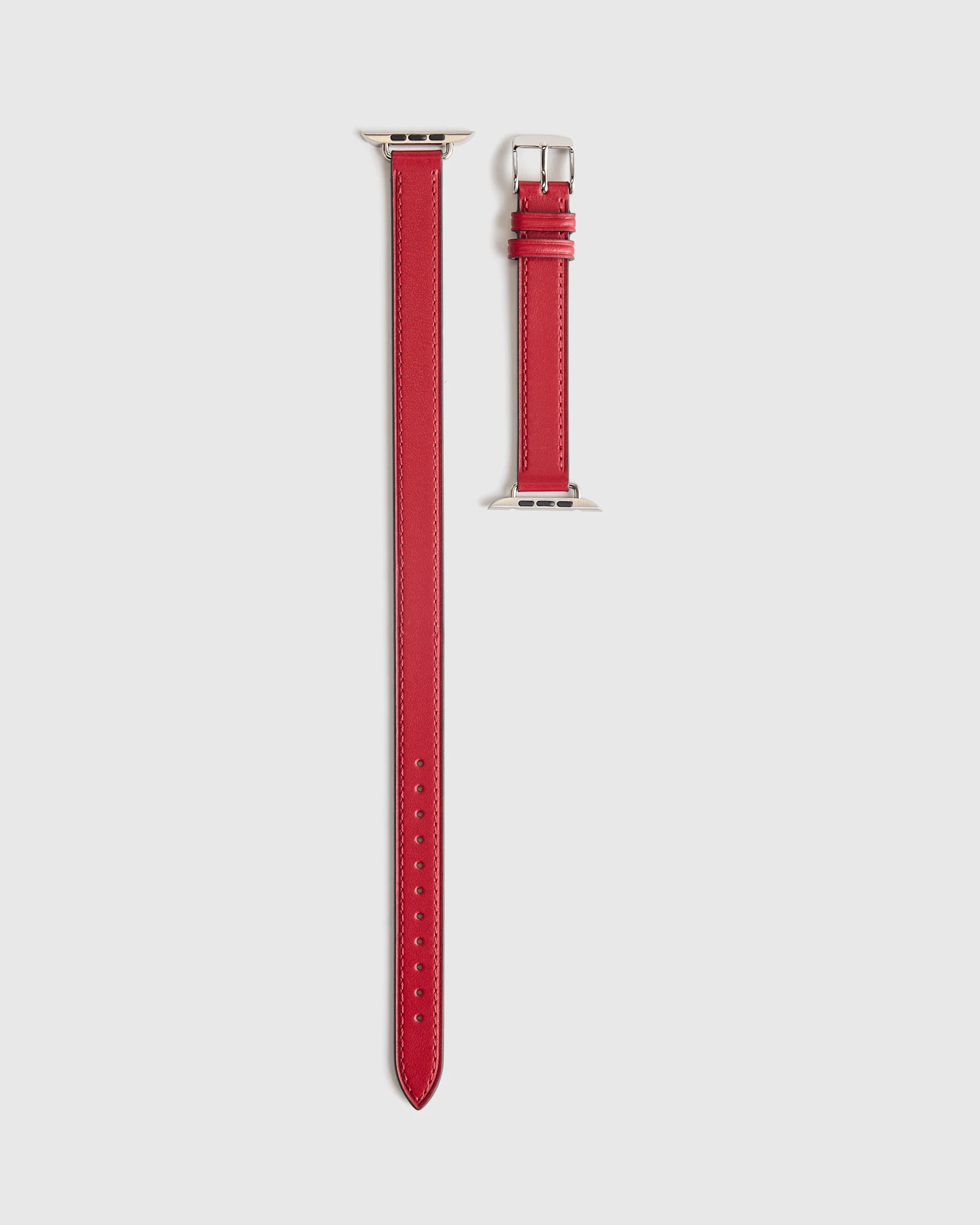 Leather Double Wrap Smartwatch Band