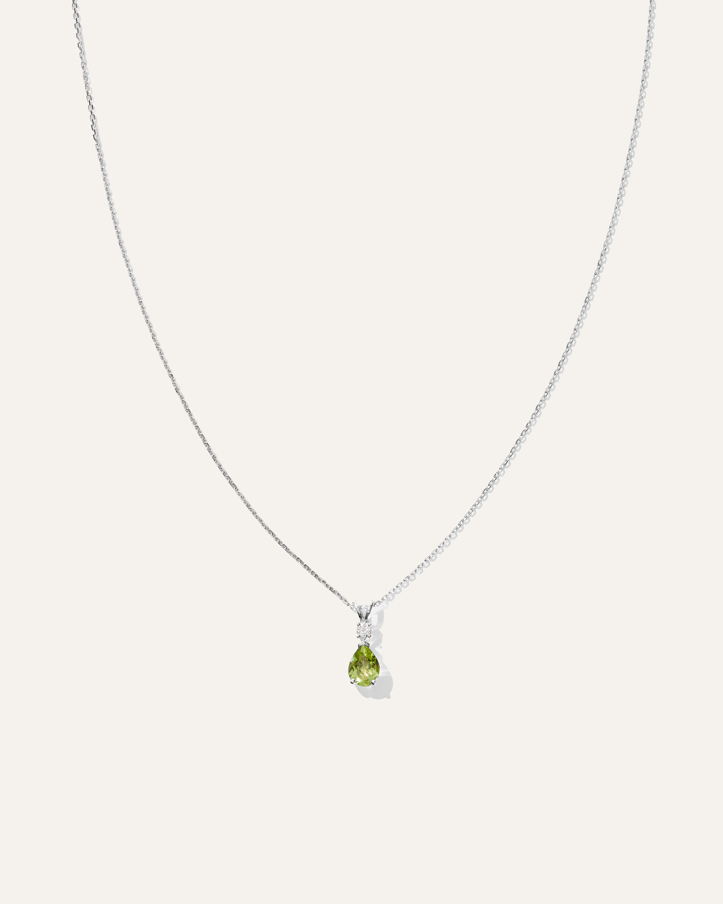 QUINCE WOMEN'S 14K GOLD DIAMOND & SEMI-PRECIOUS GEMSTONE DROP NECKLACE