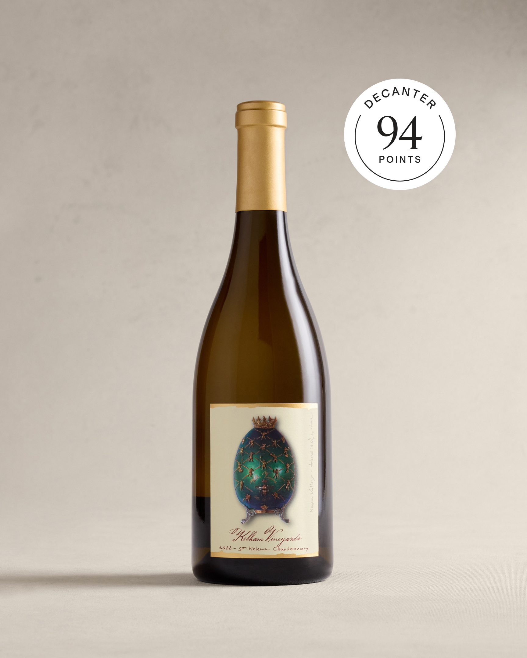 No Color Kelham Vineyards St. Helena Napa Valley Chardonnay 2022