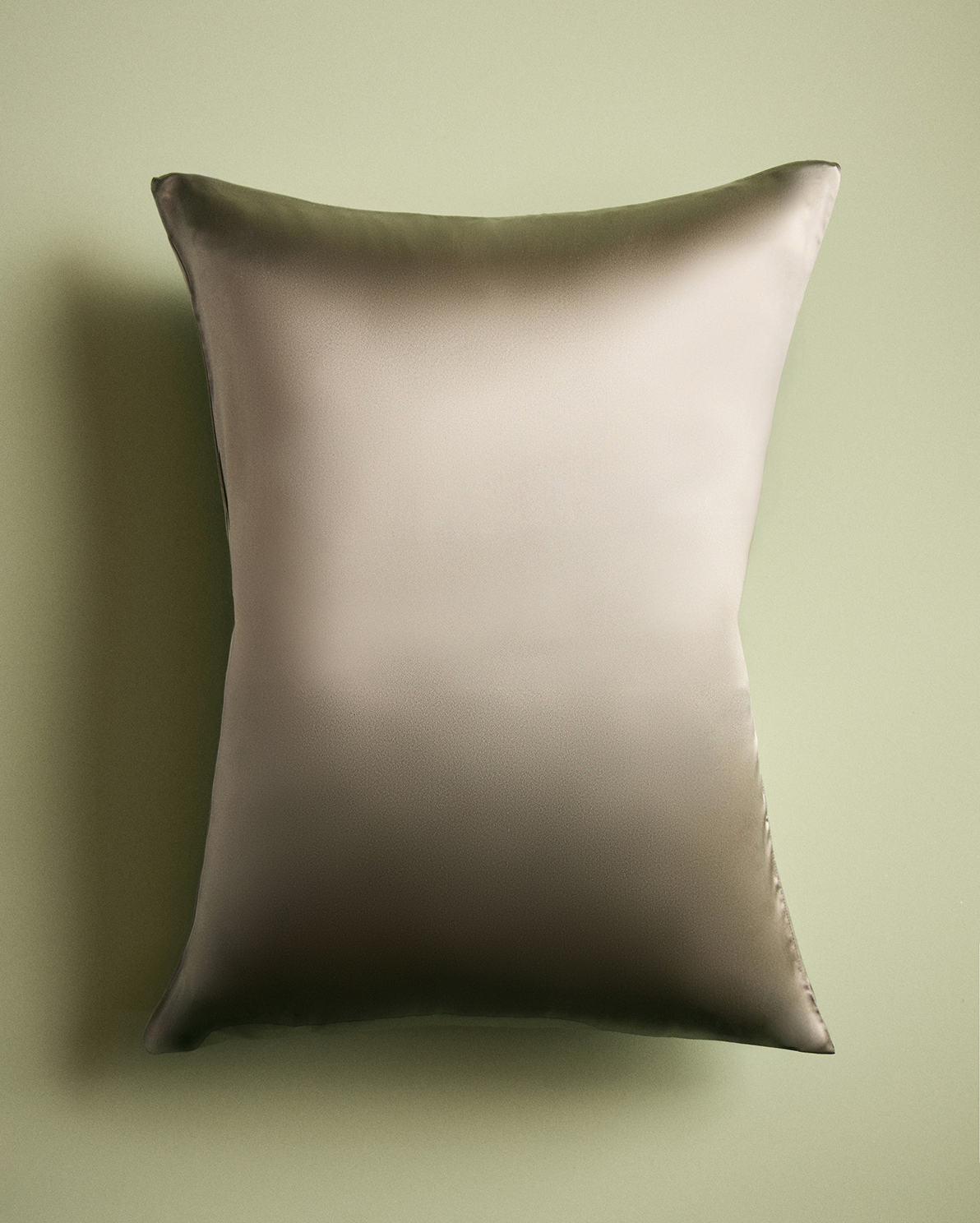 Silver 100% Mulberry Silk Pillowcase