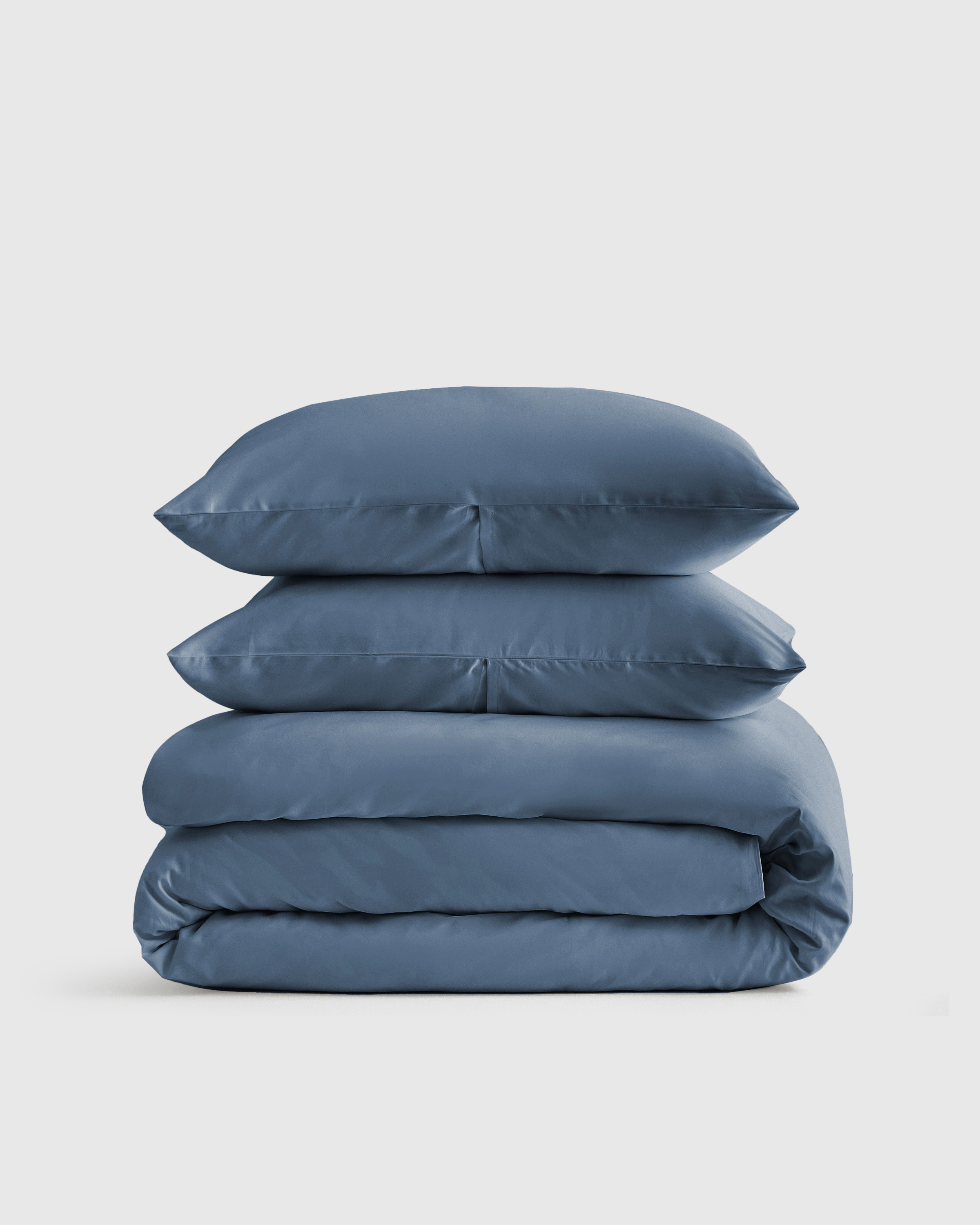 Nightfall Luxury Organic Sateen Duvet Cover Set