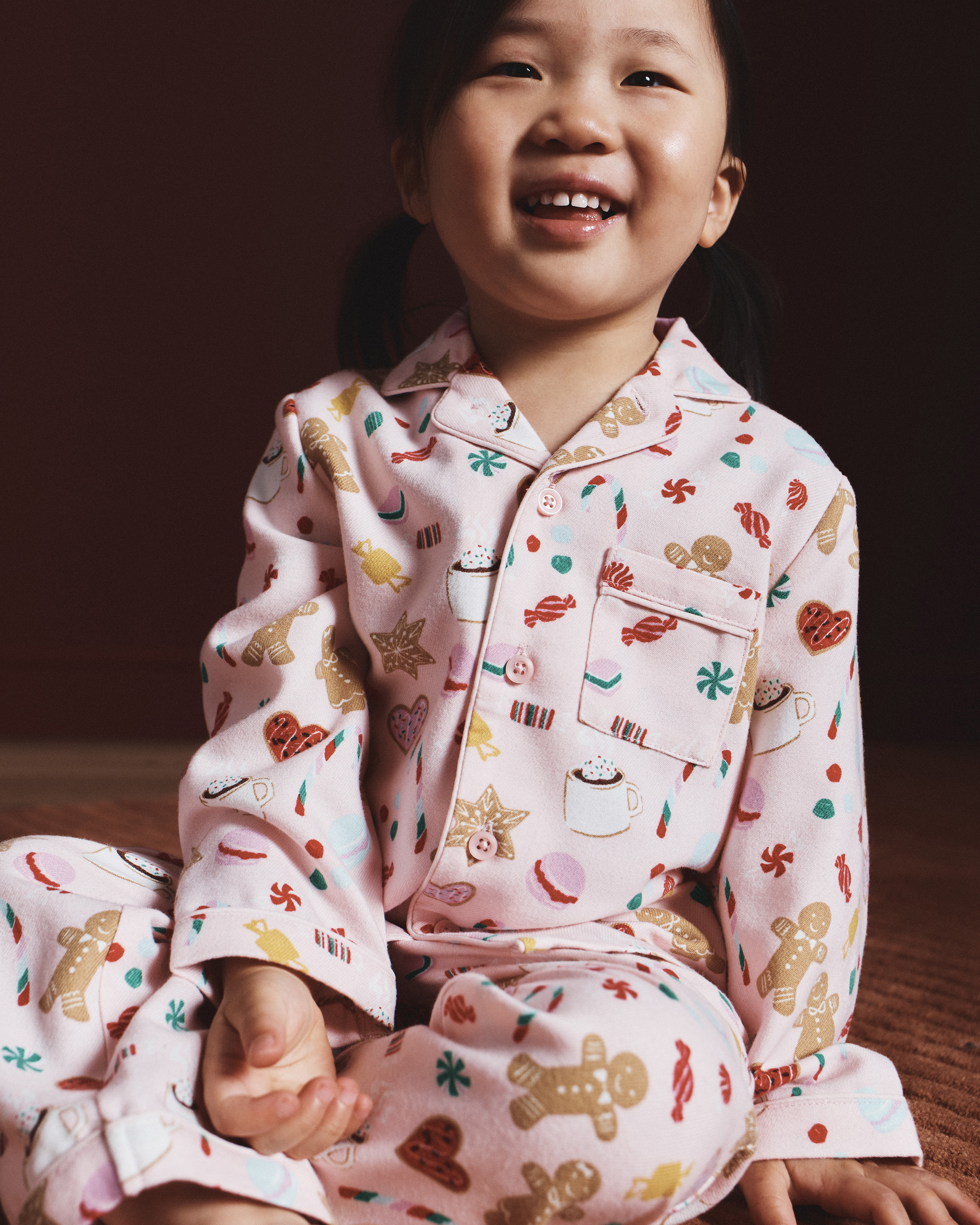 Sweet Treats Holiday Flannel Pajama Set