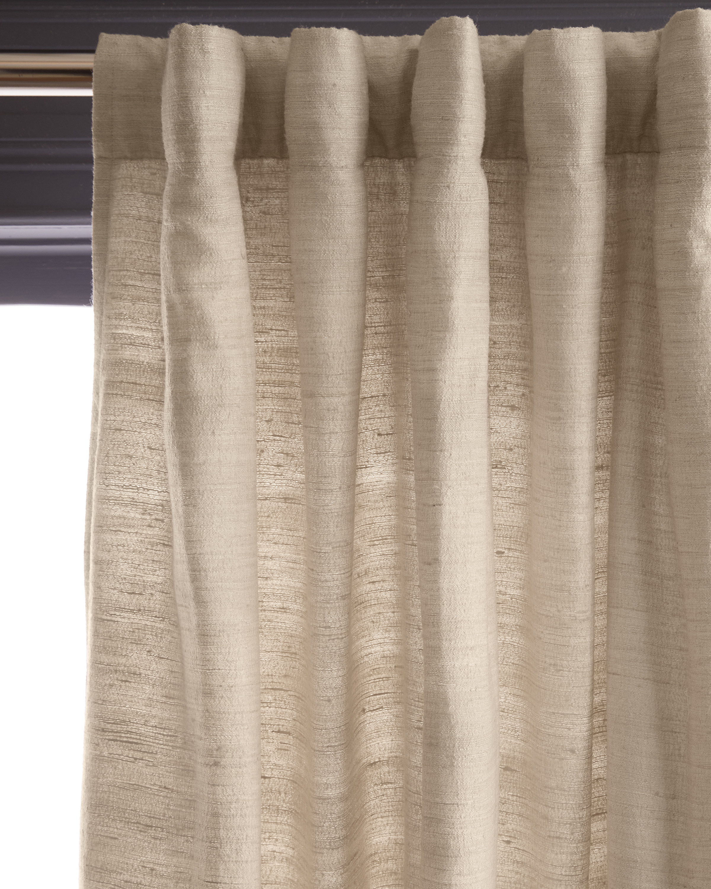 Raw Silk Curtain